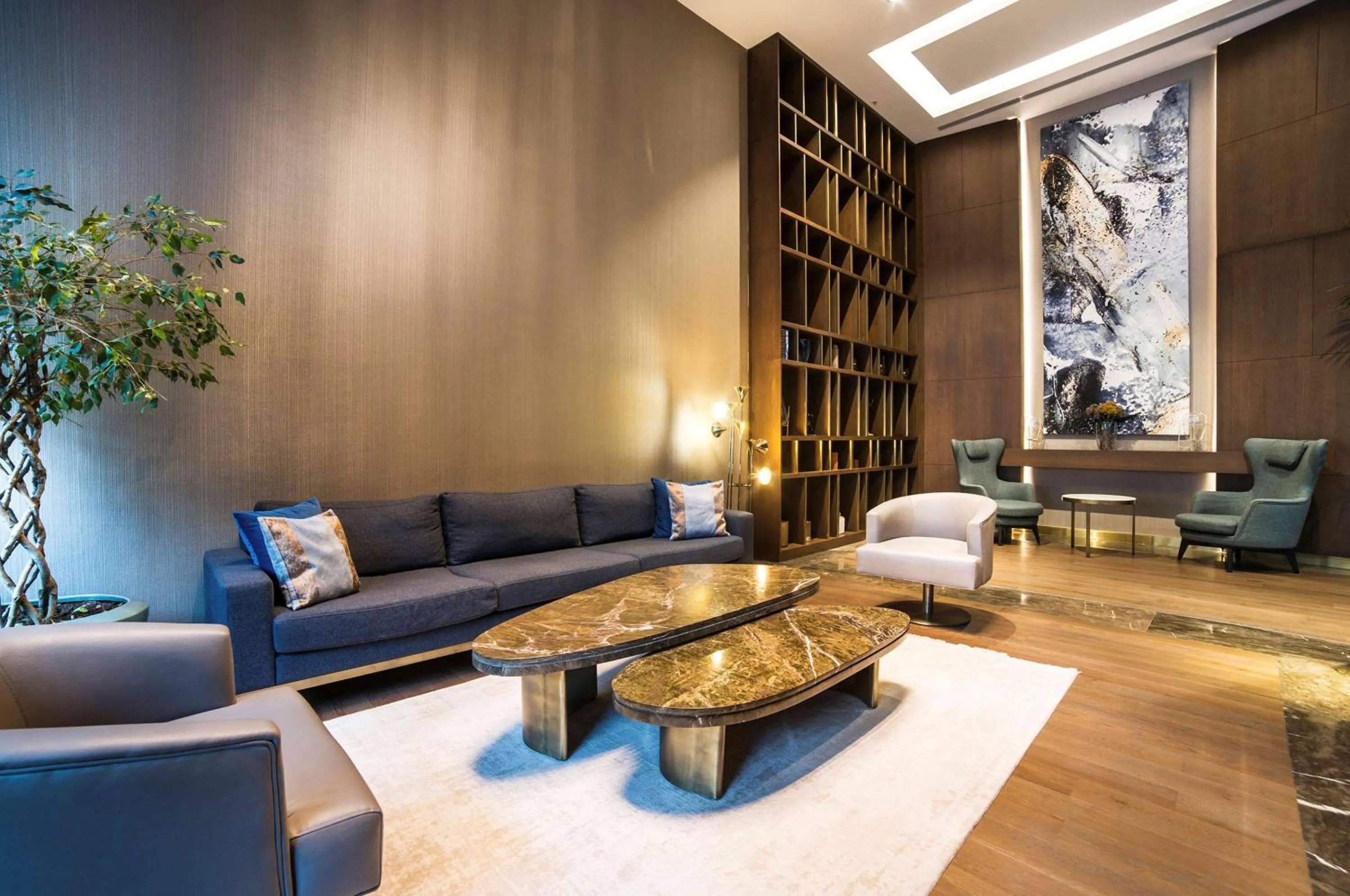 Lobby or reception in Radisson Residences Vadistanbul