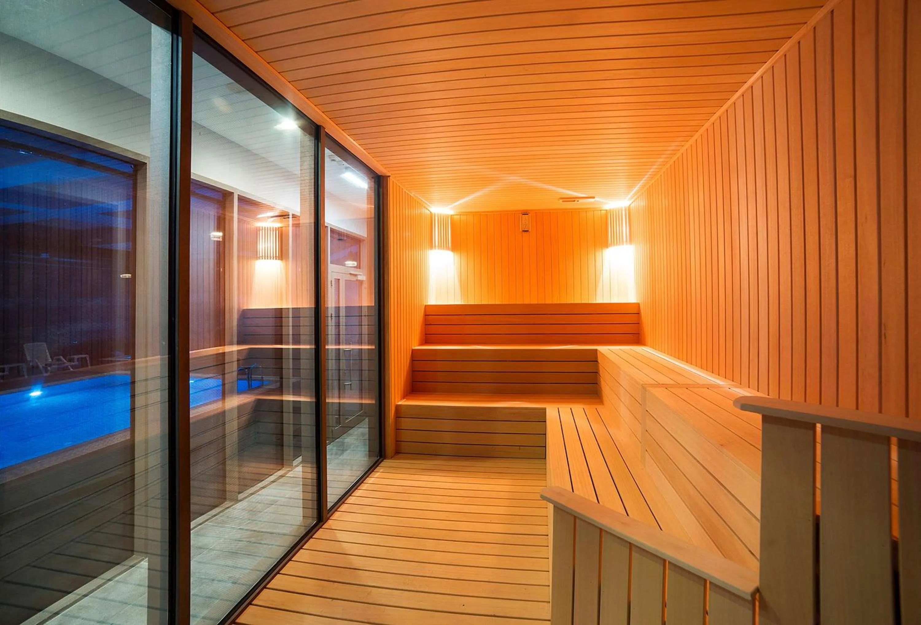 Sauna in Radisson Residences Vadistanbul