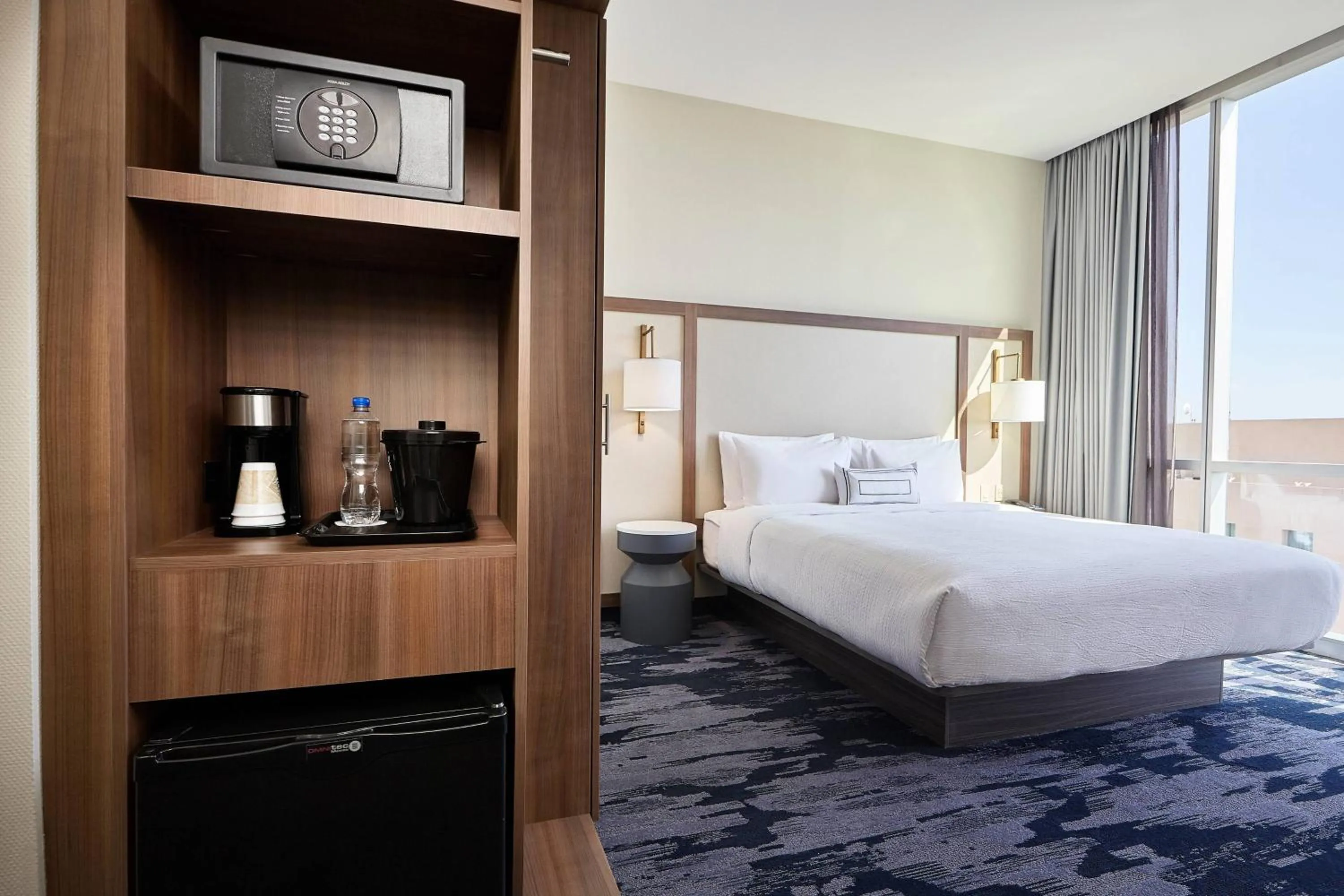 Photo of the whole room, Bed in Fairfield Inn & Suites Silao Guanajuato Airport