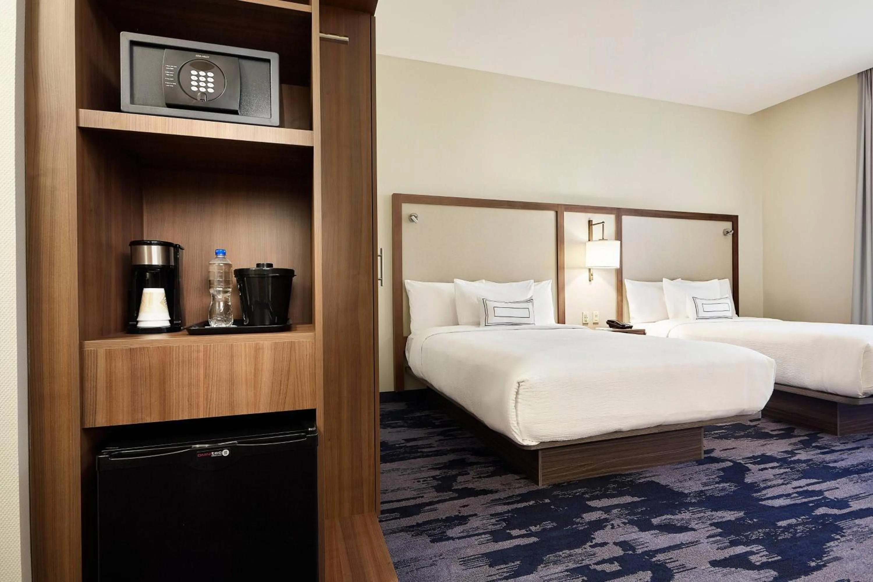 Photo of the whole room, Bed in Fairfield Inn & Suites Silao Guanajuato Airport