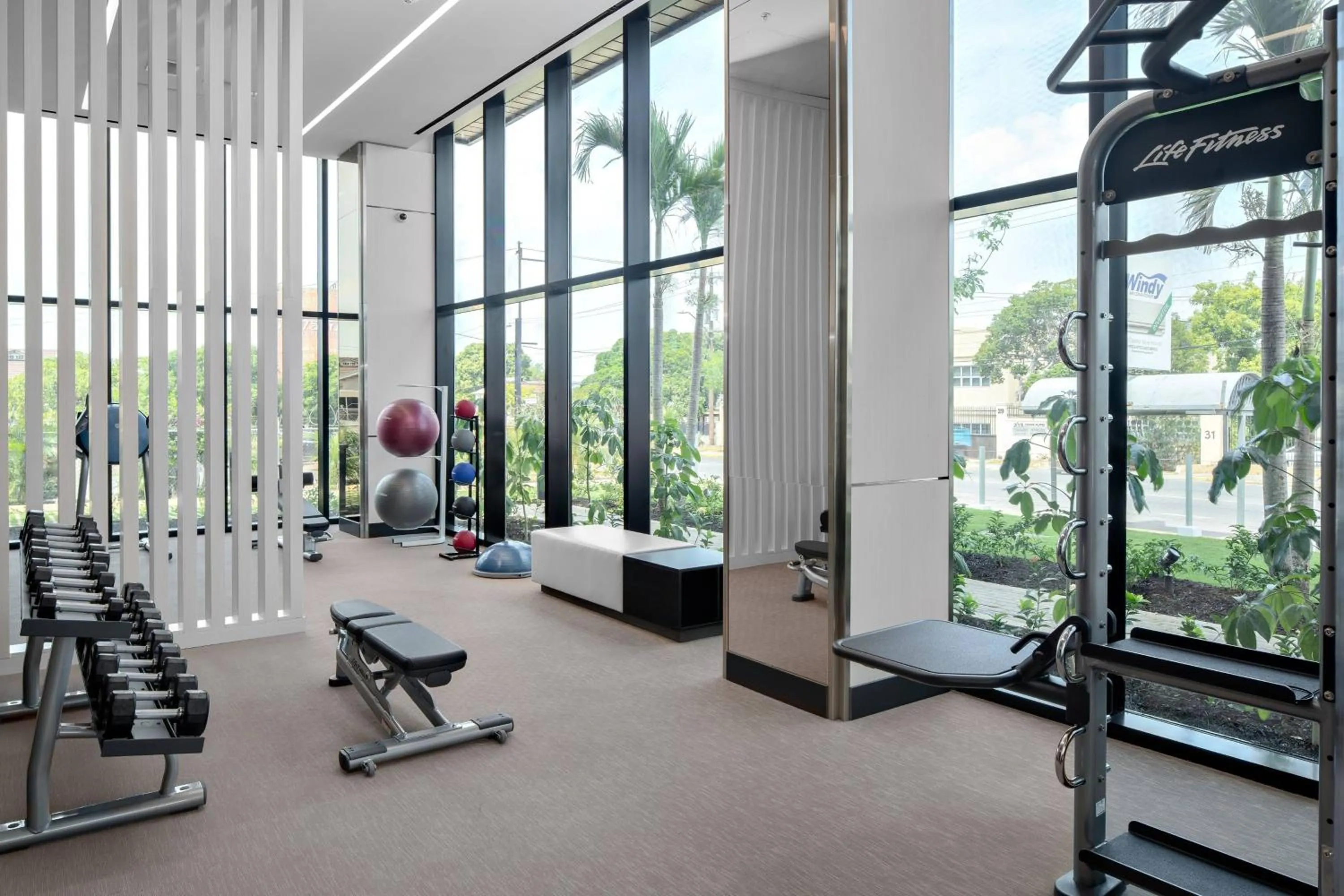 Fitness centre/facilities in AC Hotel by Marriott Kingston, Jamaica