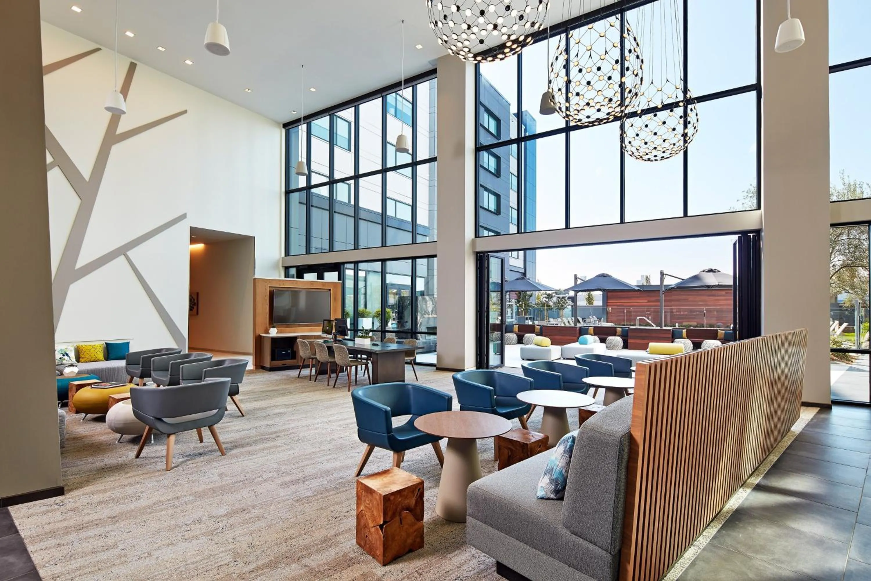 Lobby or reception in Element Santa Clara