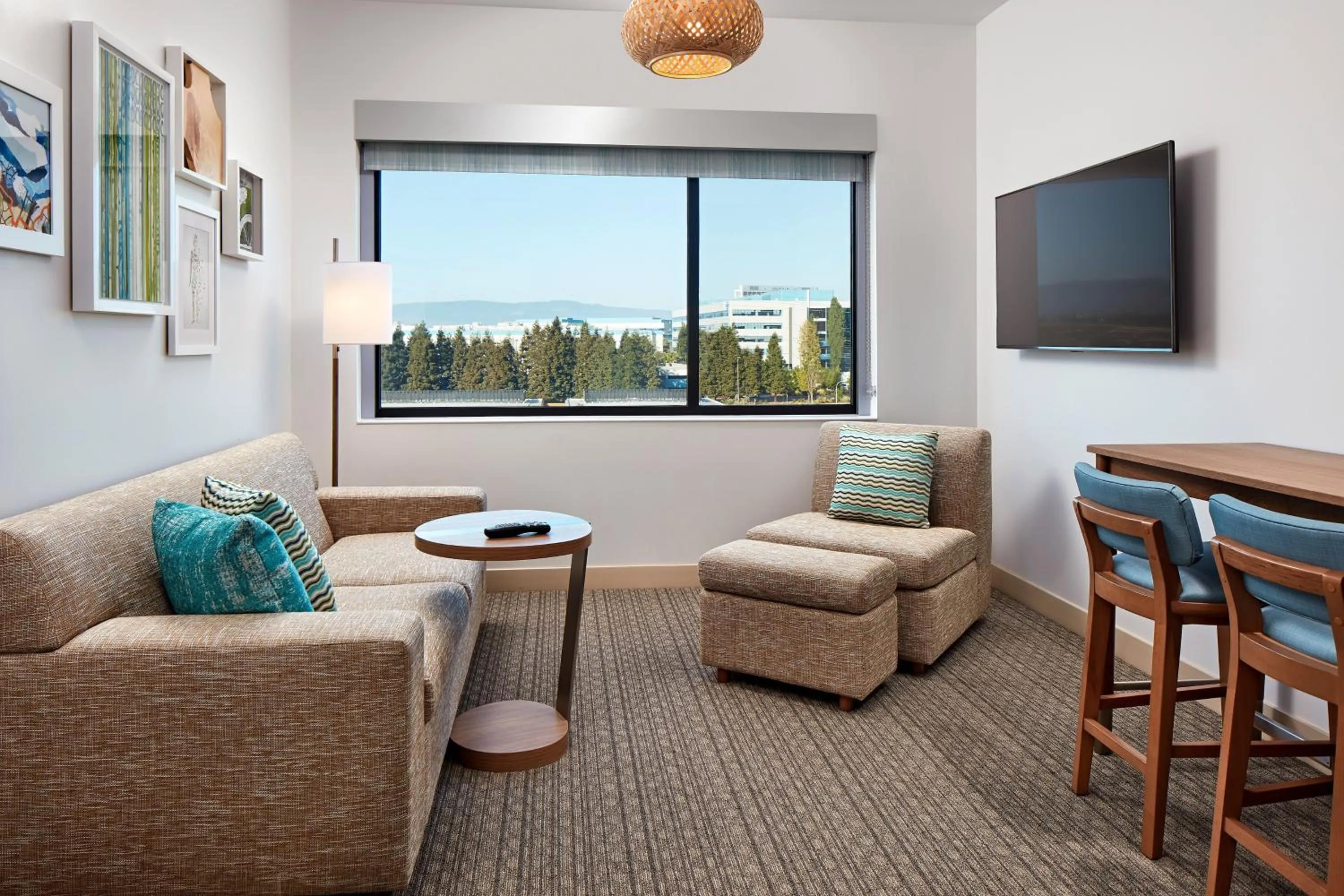 Living room in Element Santa Clara