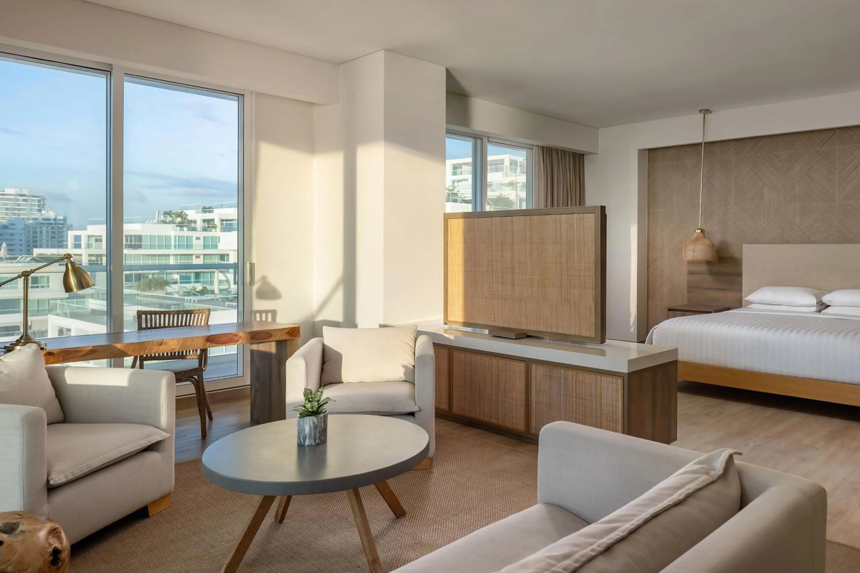 Photo of the whole room, Bed in Santa Marta Marriott Resort Playa Dormida