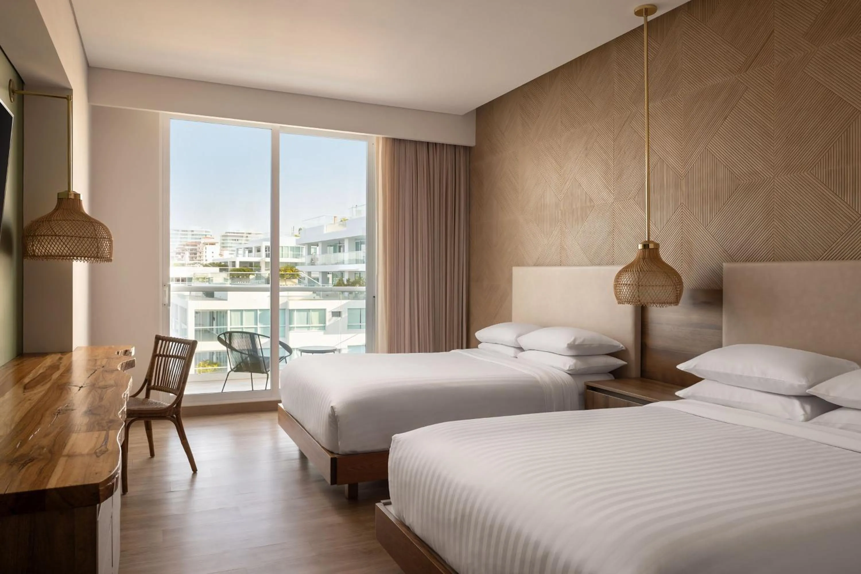 Photo of the whole room, Bed in Santa Marta Marriott Resort Playa Dormida