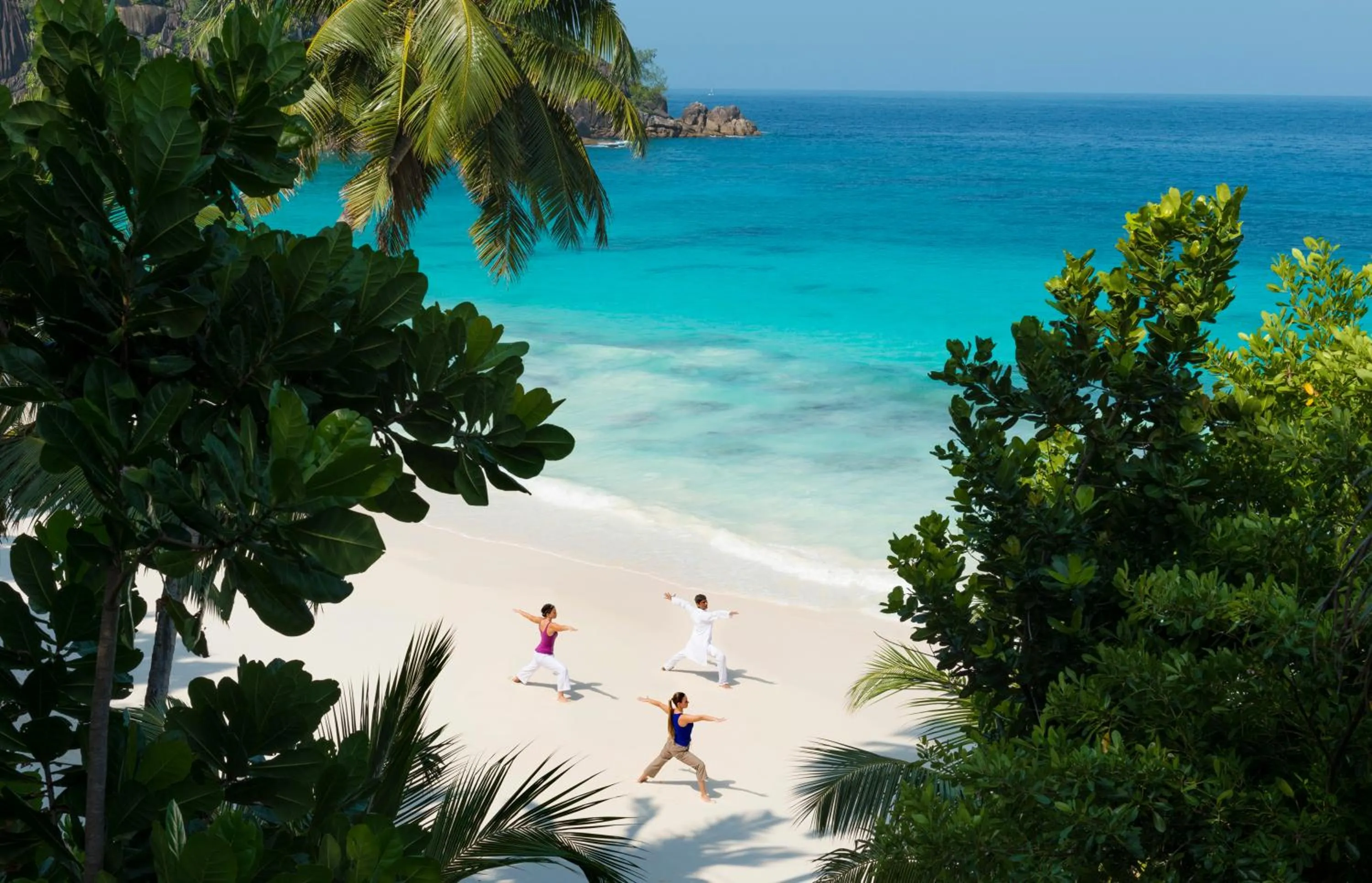 Beach in Four Seasons Resort Seychelles