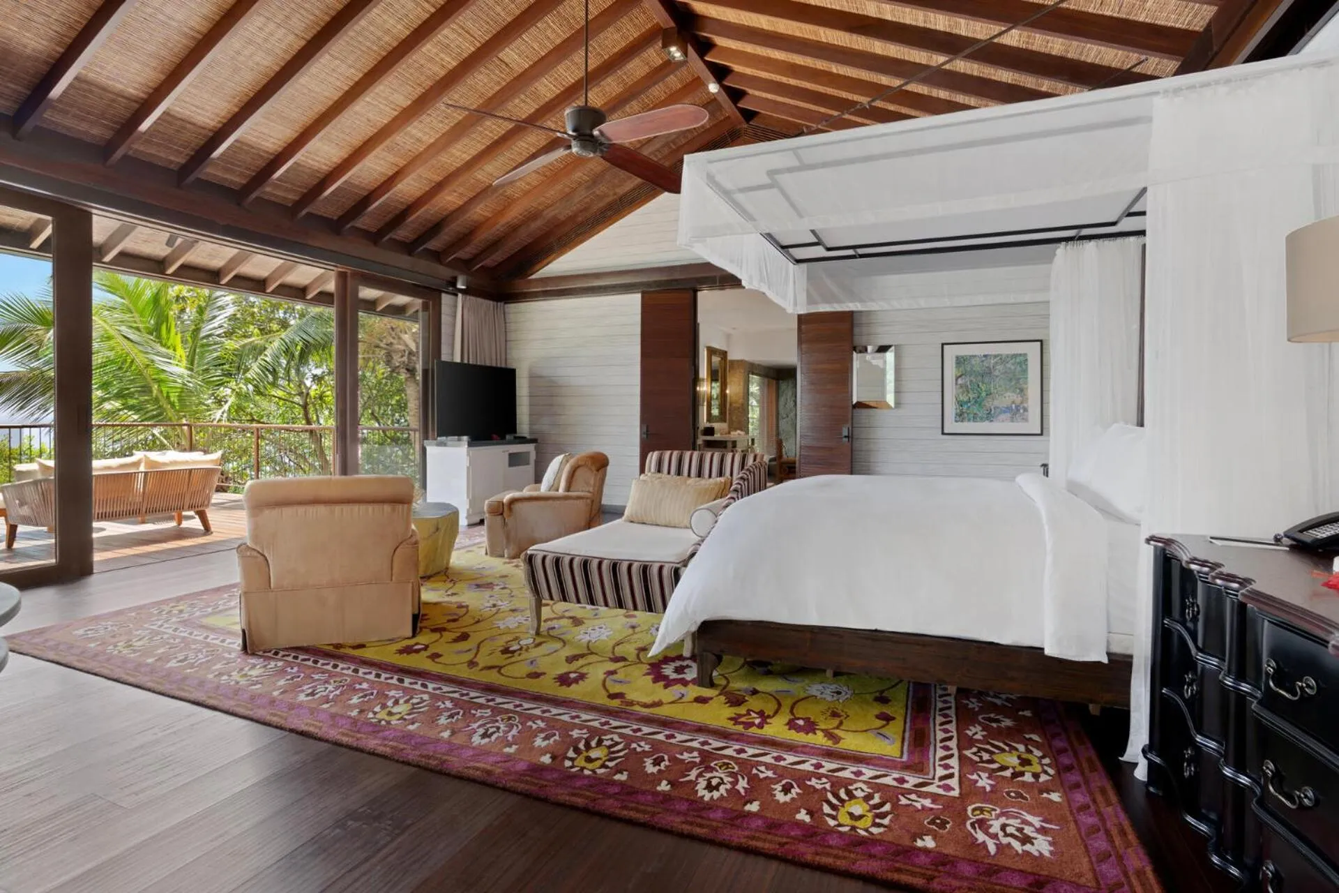 Bedroom in Four Seasons Resort Seychelles