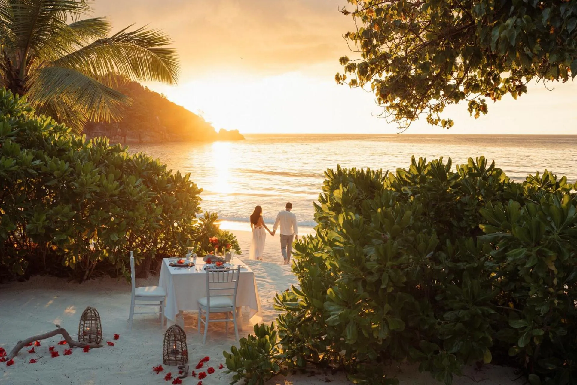 Dining area in Four Seasons Resort Seychelles