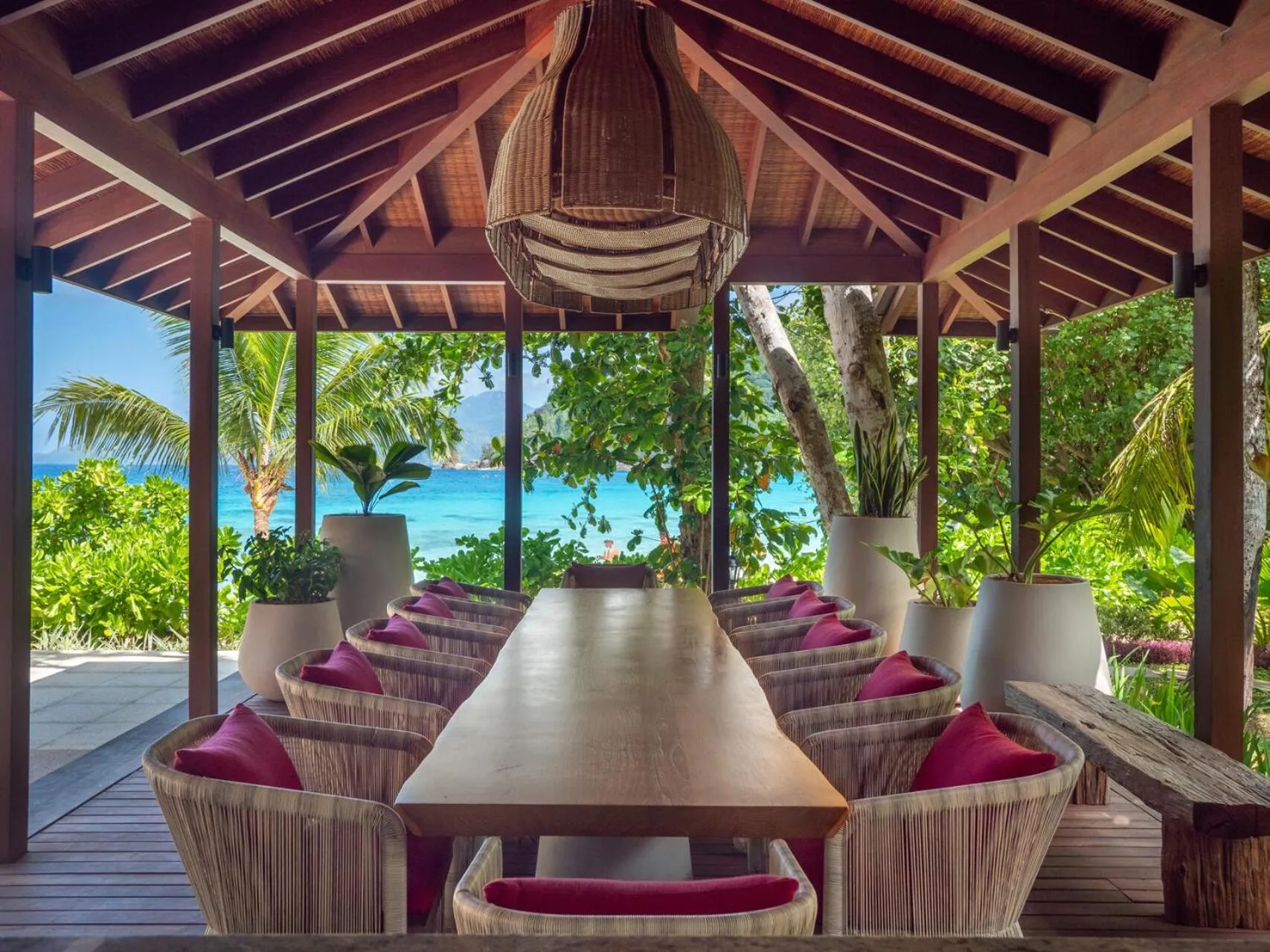Day in Four Seasons Resort Seychelles