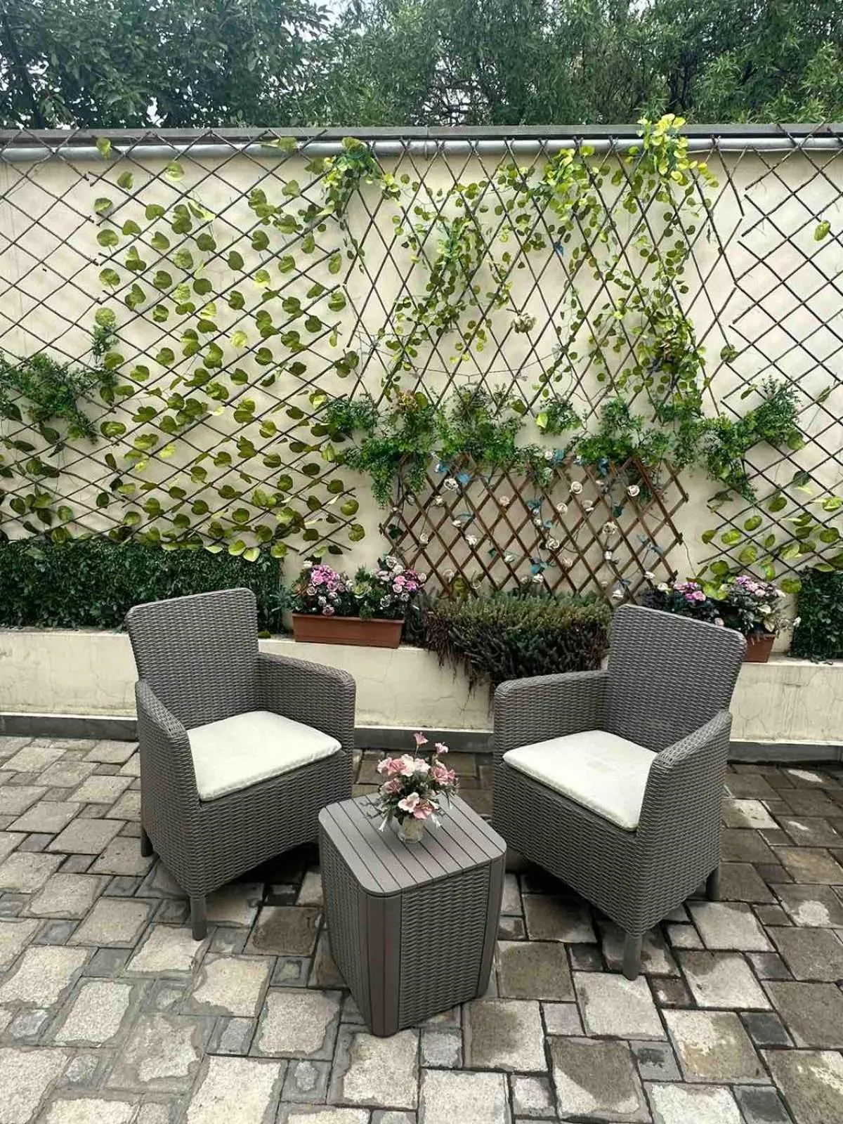 Garden view in Nork Boutique Hotel