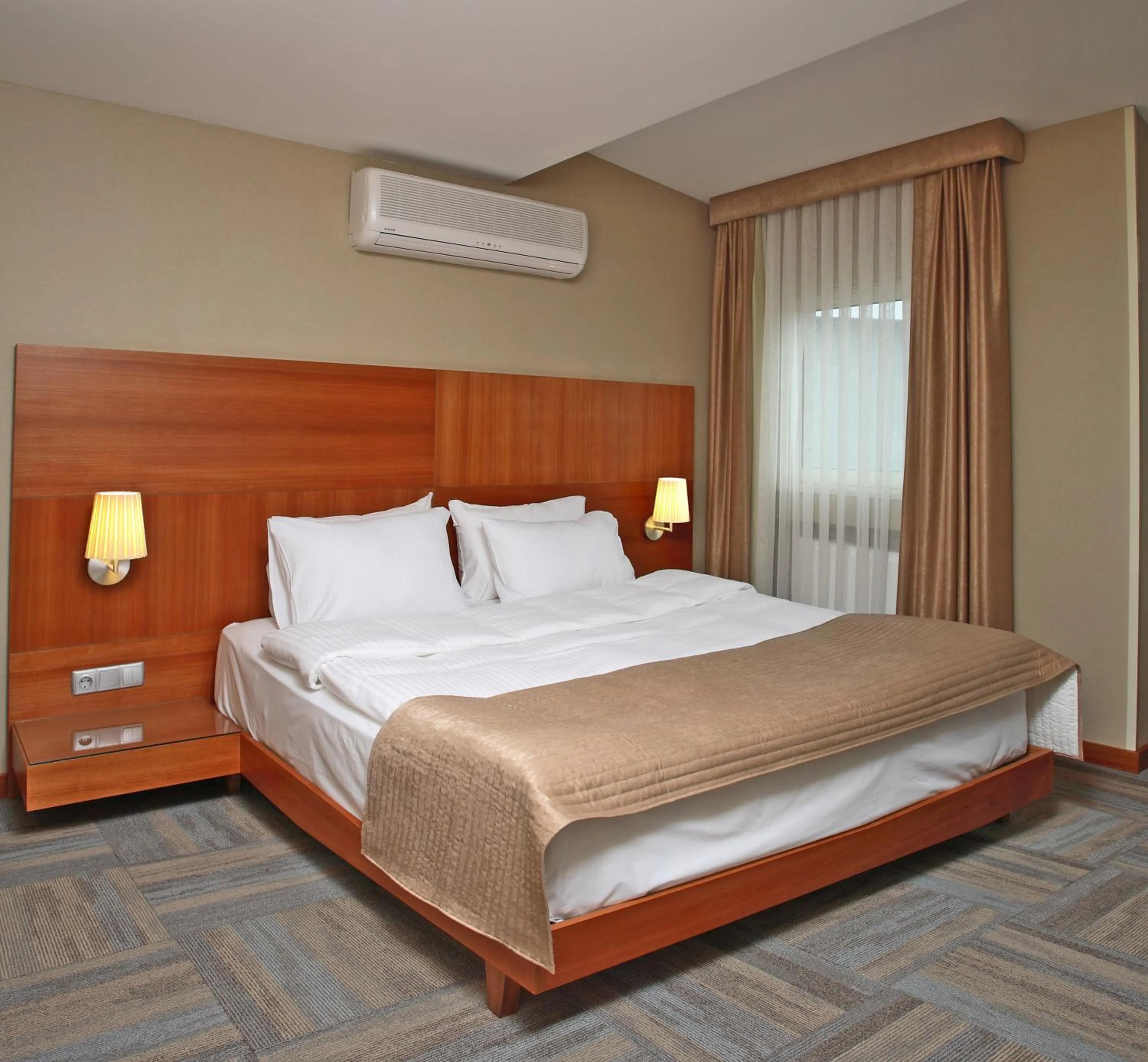 Bed in Hotel Polatdemir