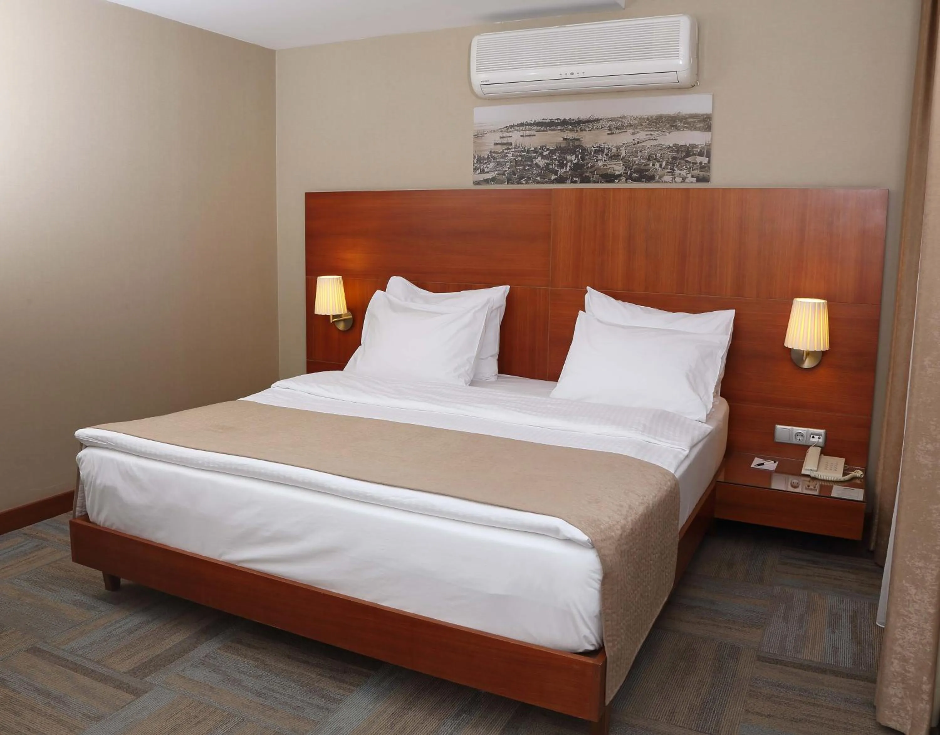 Bed in Hotel Polatdemir