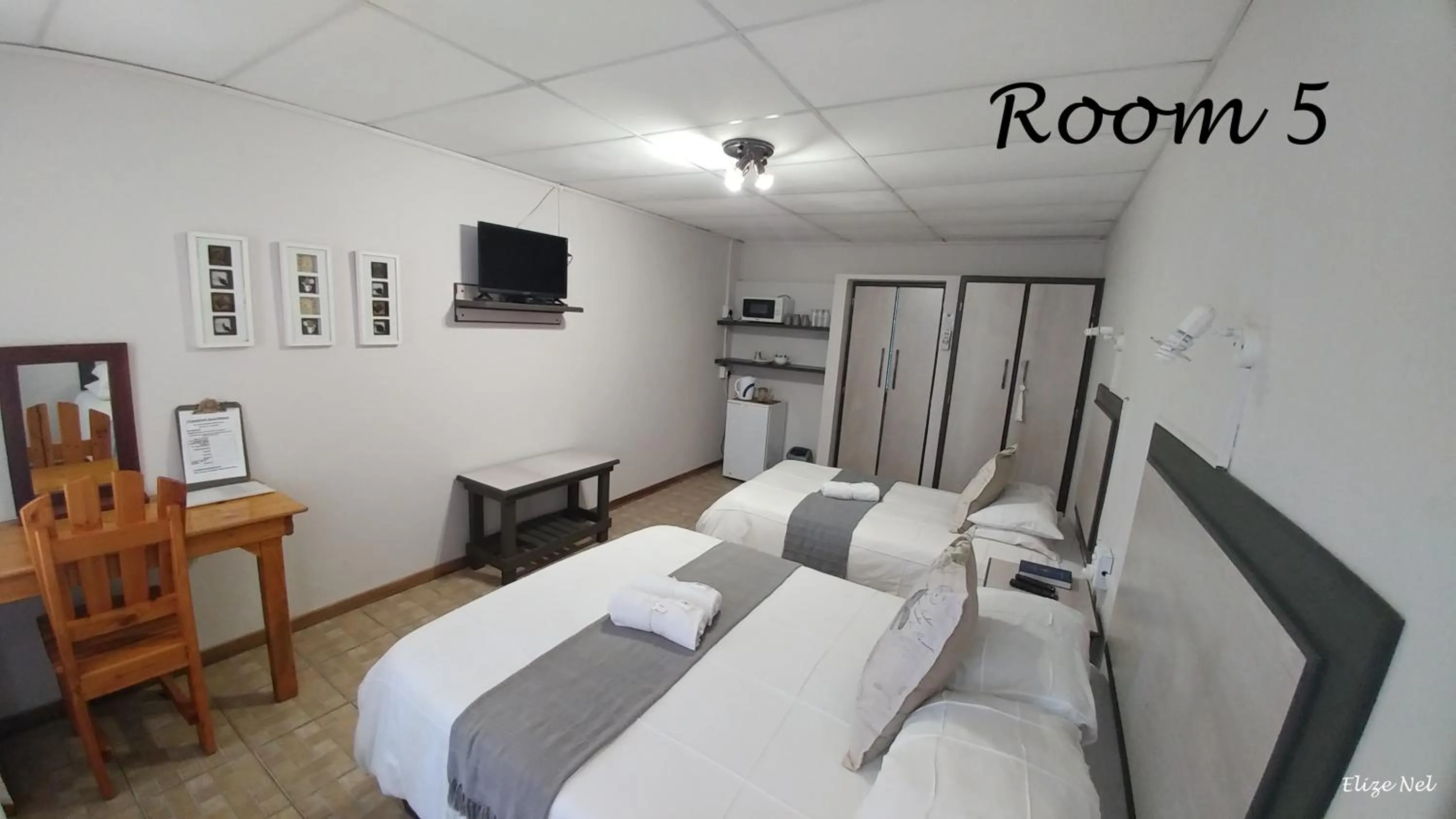 Bed in Hopetown Guesthouse