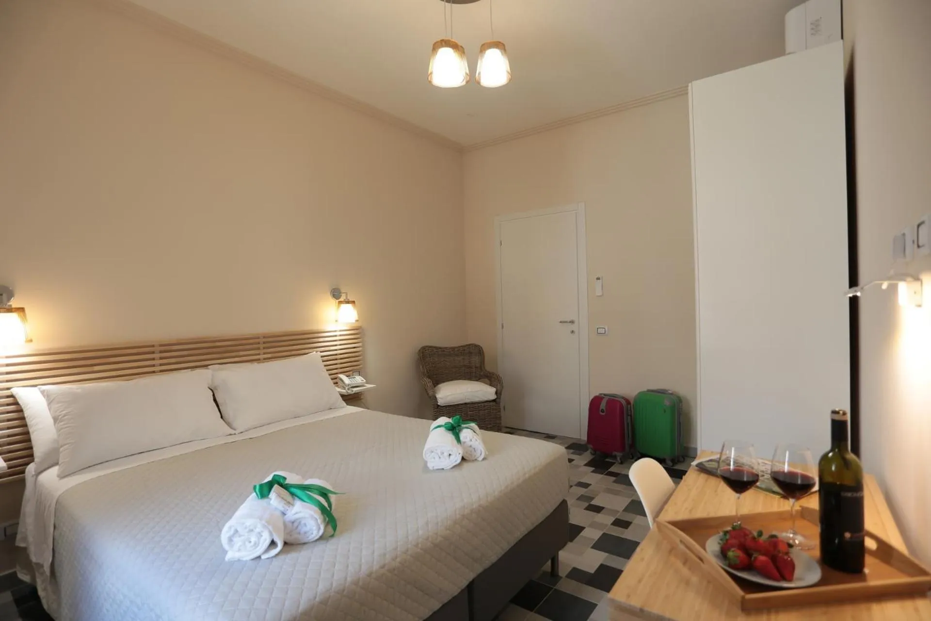 Bedroom, Bed in Boutique House Anna Franzò