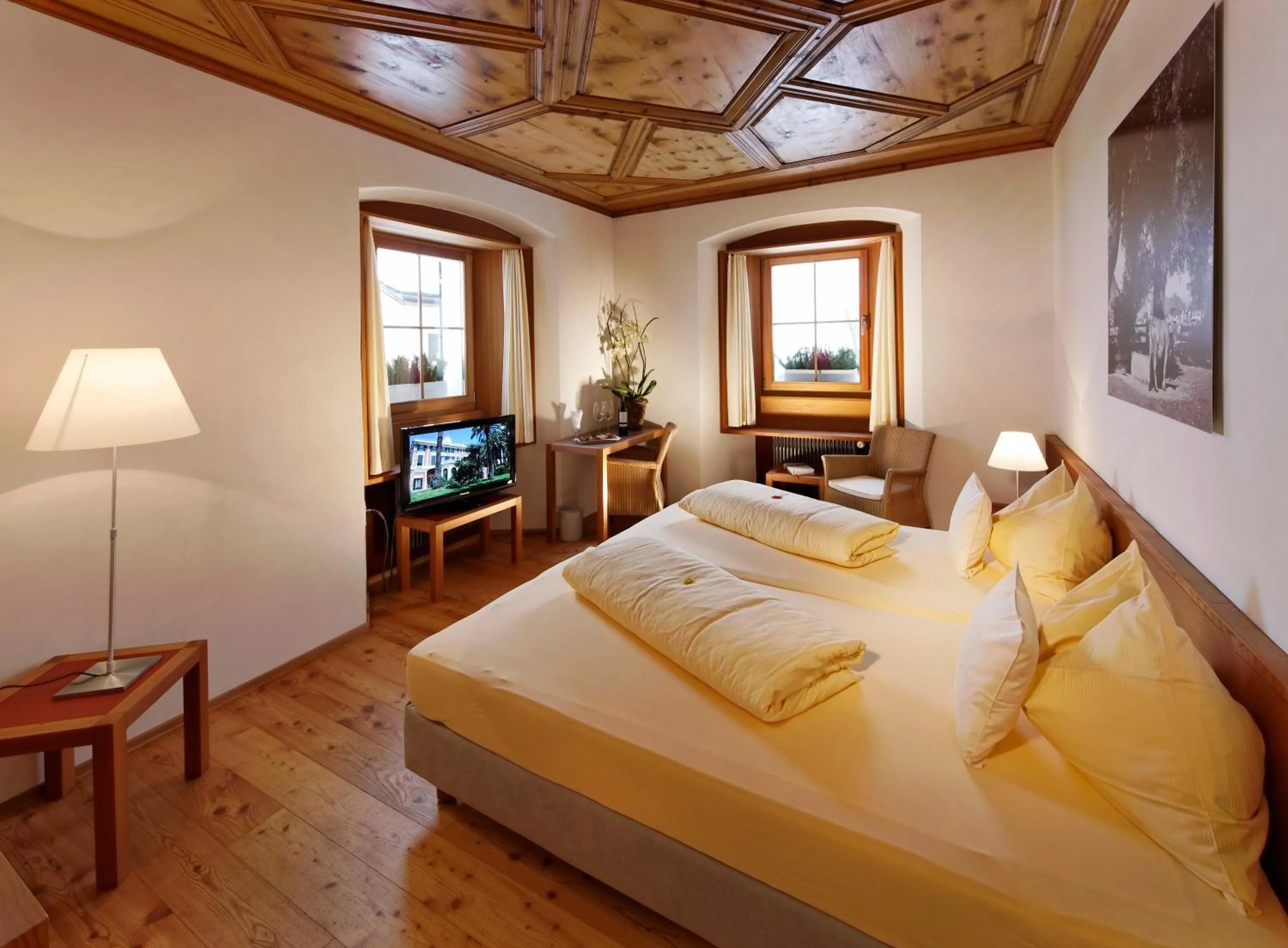 Bed in Hôtel Bodenhaus