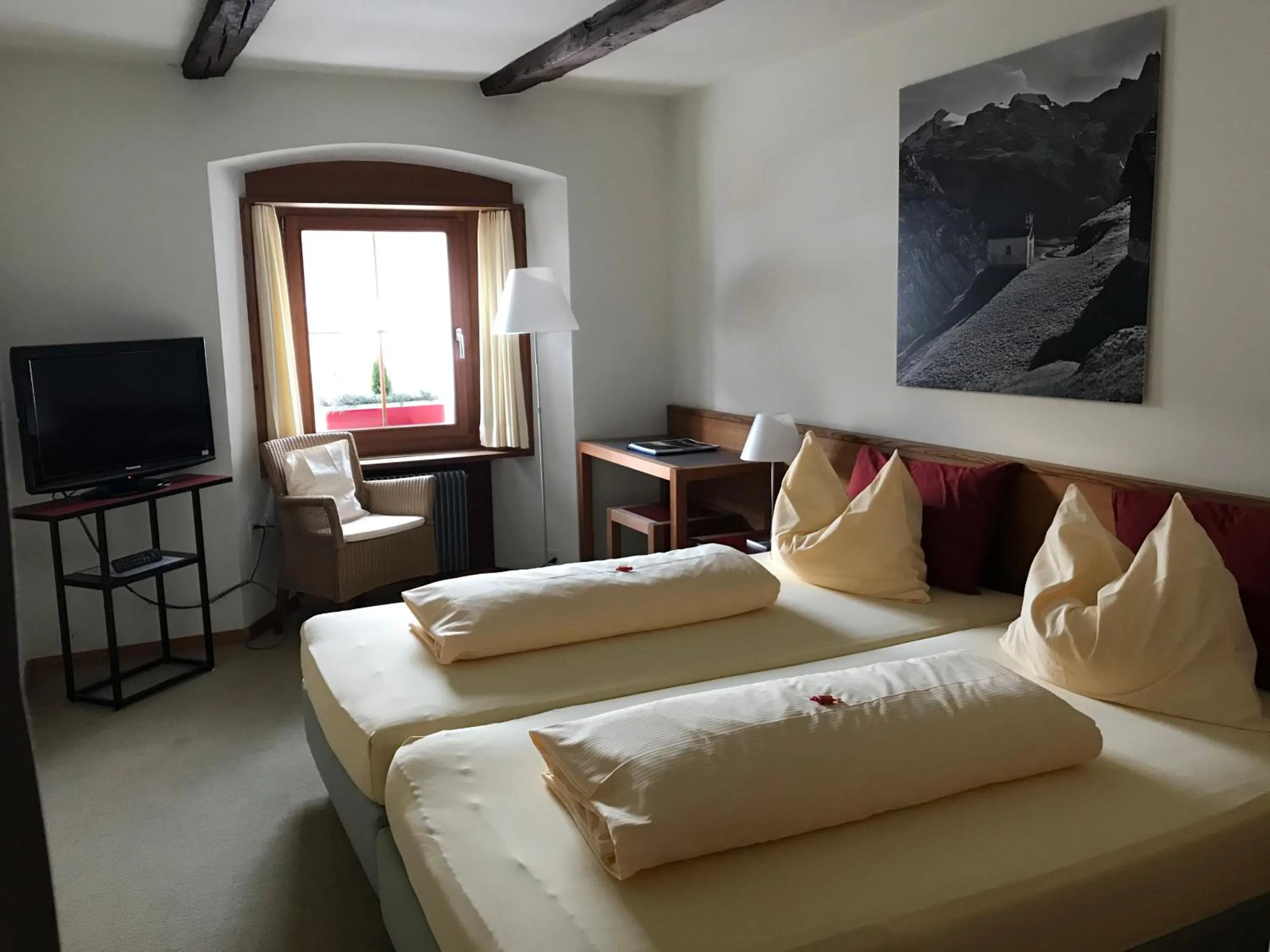 Bed in Hôtel Bodenhaus