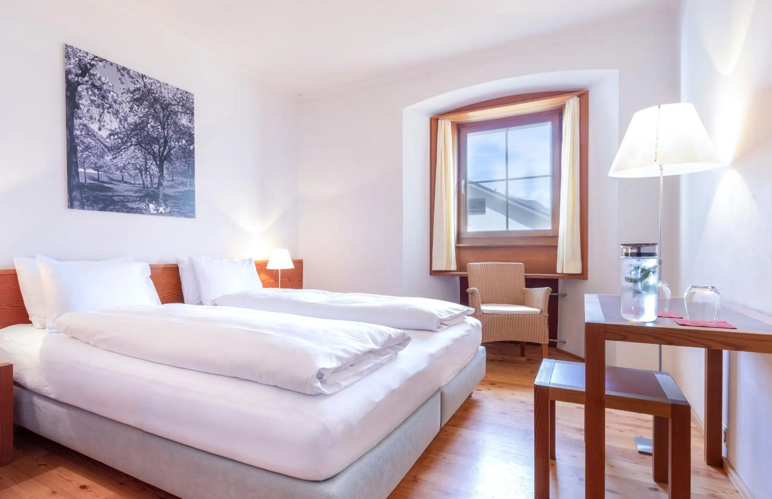 Bed in Hôtel Bodenhaus