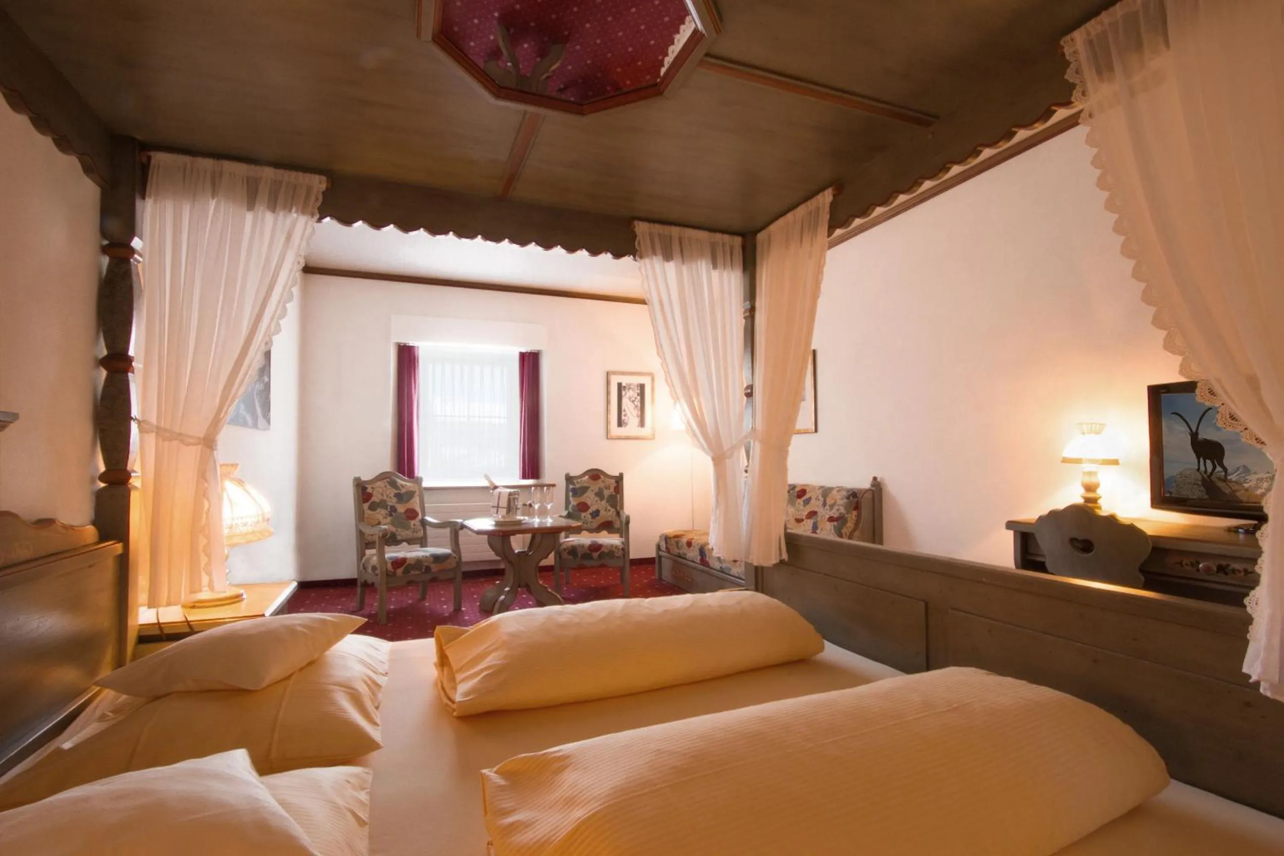 Bed in Hôtel Bodenhaus