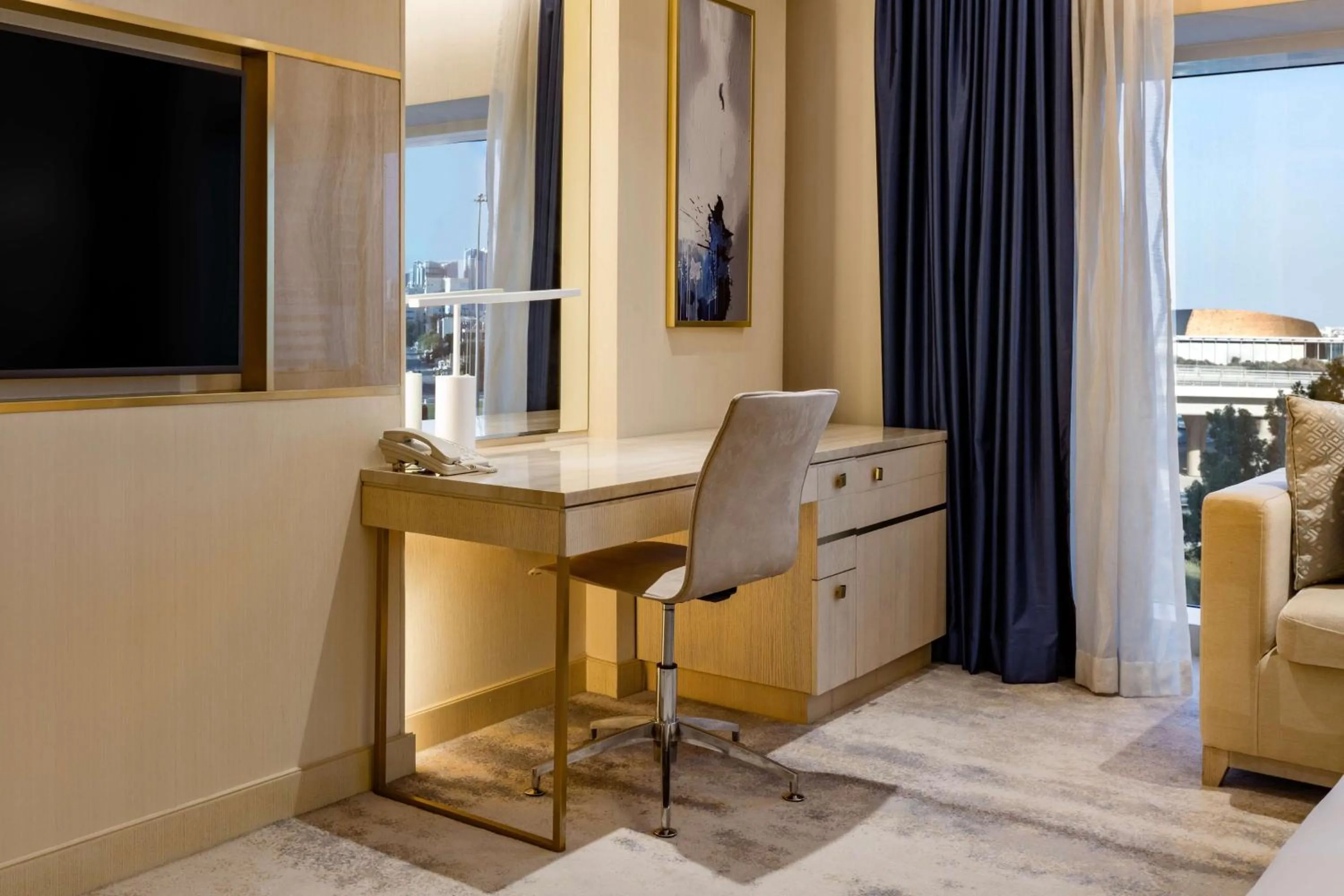 Bedroom in The Diplomat Radisson Blu Hotel Residence & Spa