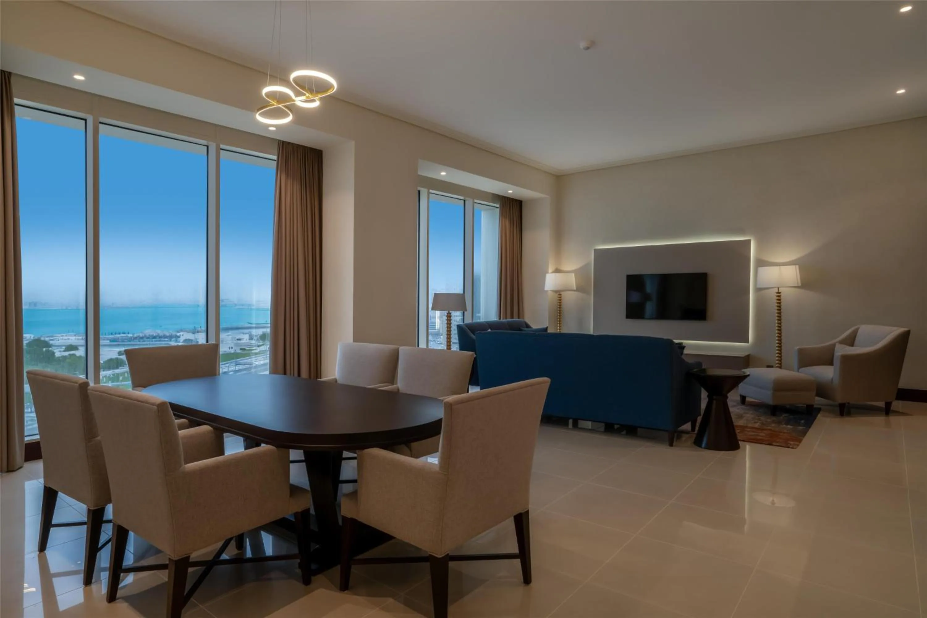 Photo of the whole room in The Diplomat Radisson Blu Hotel Residence & Spa