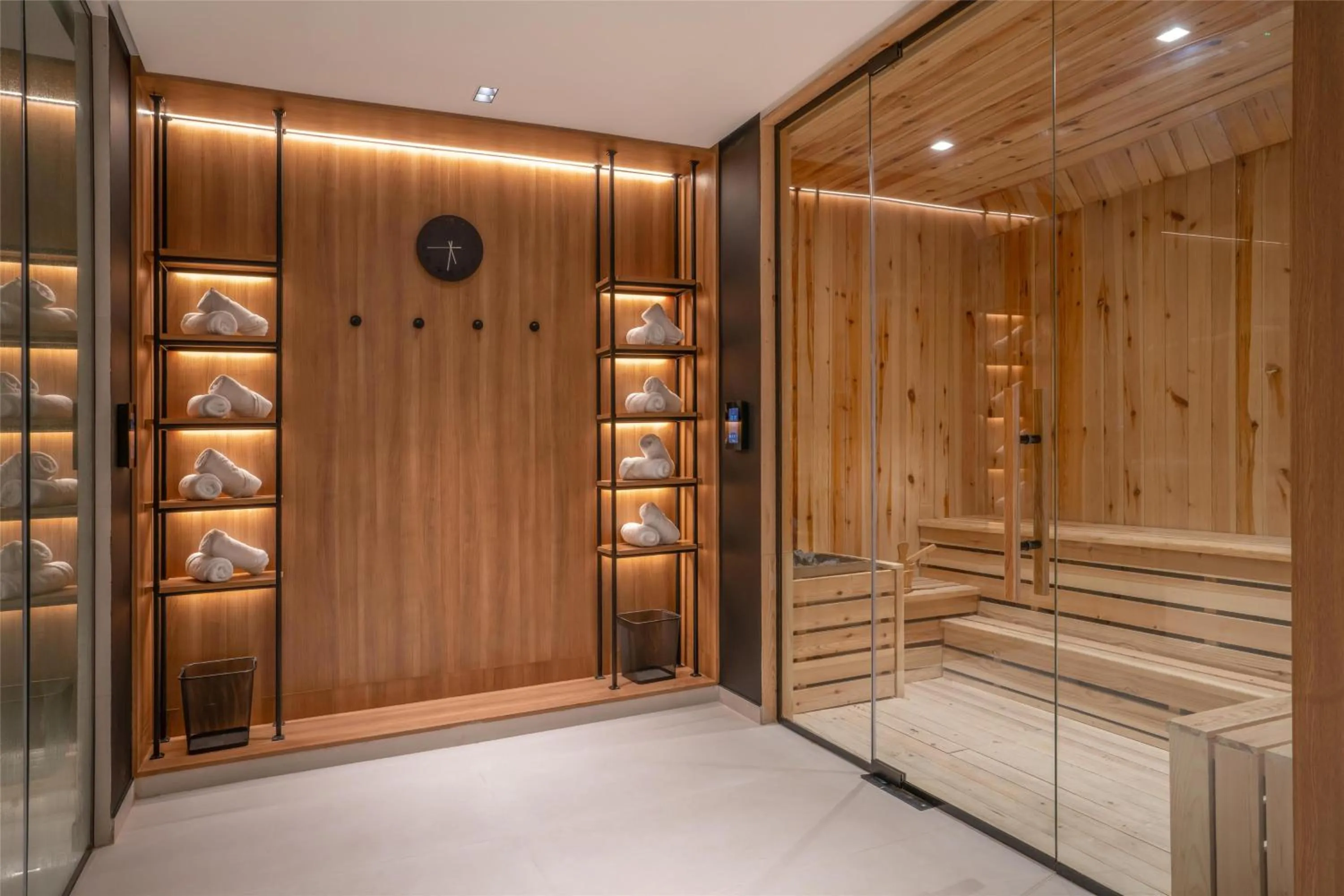 Fitness centre/facilities in The Diplomat Radisson Blu Hotel Residence & Spa