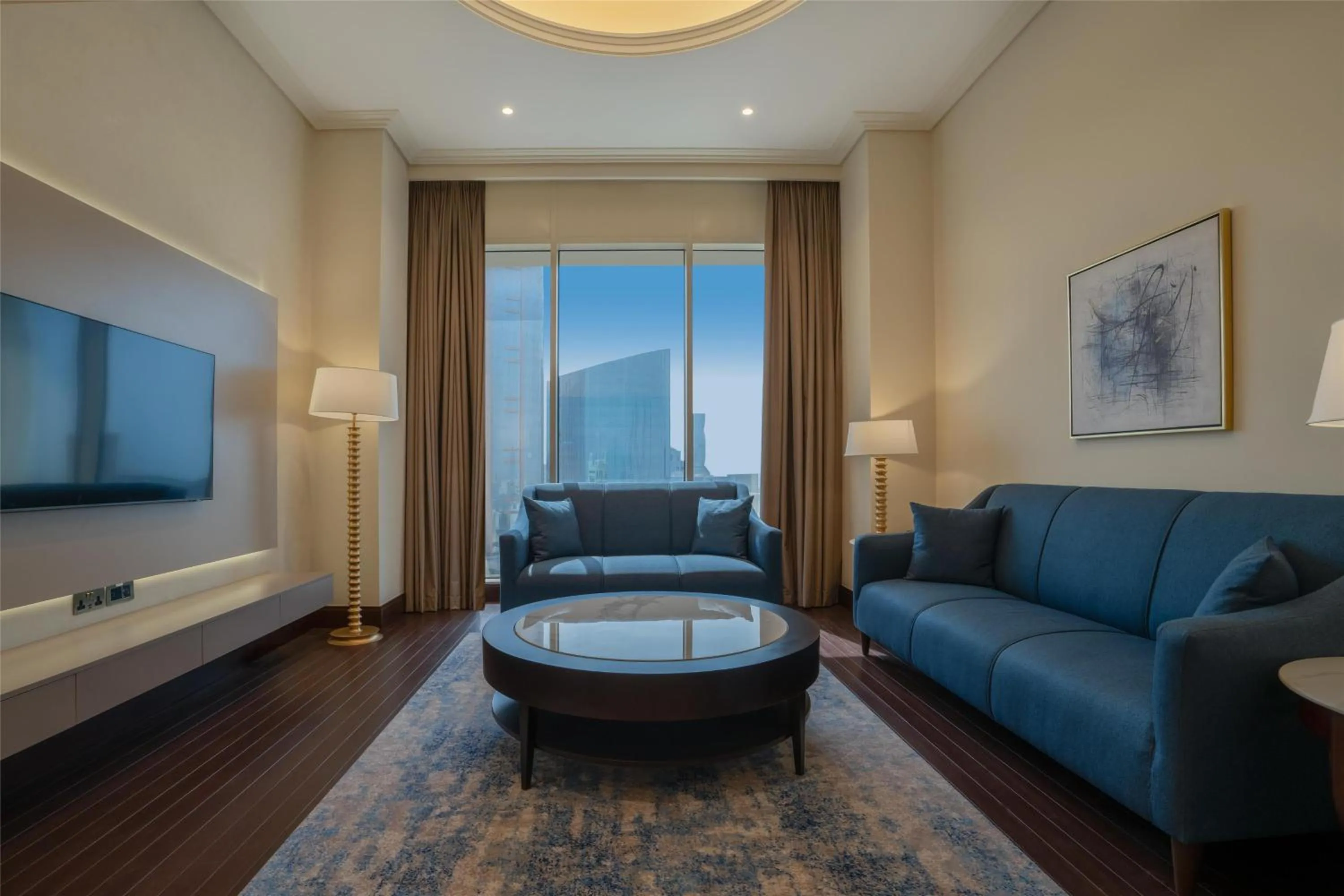 Photo of the whole room in The Diplomat Radisson Blu Hotel Residence & Spa