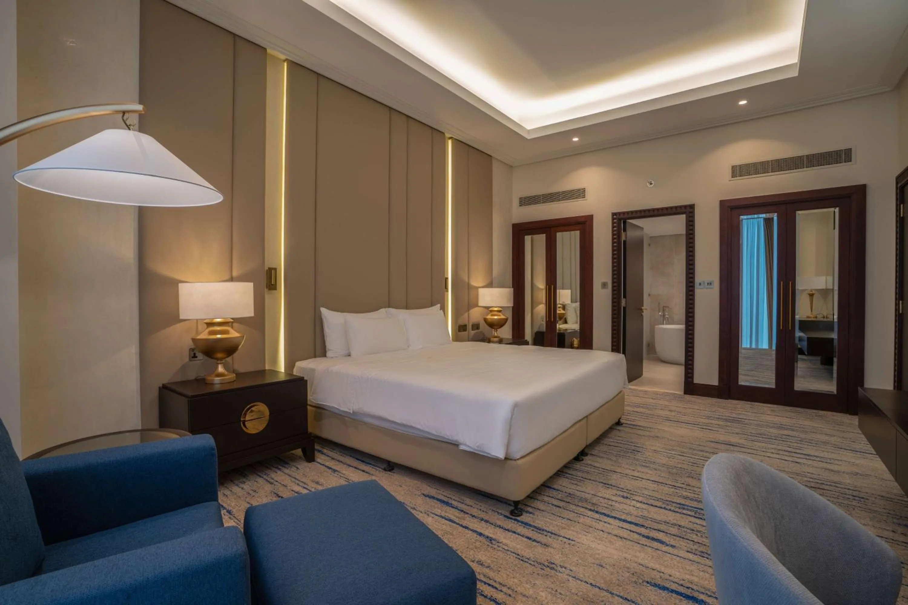 Photo of the whole room, Bed in The Diplomat Radisson Blu Hotel Residence & Spa