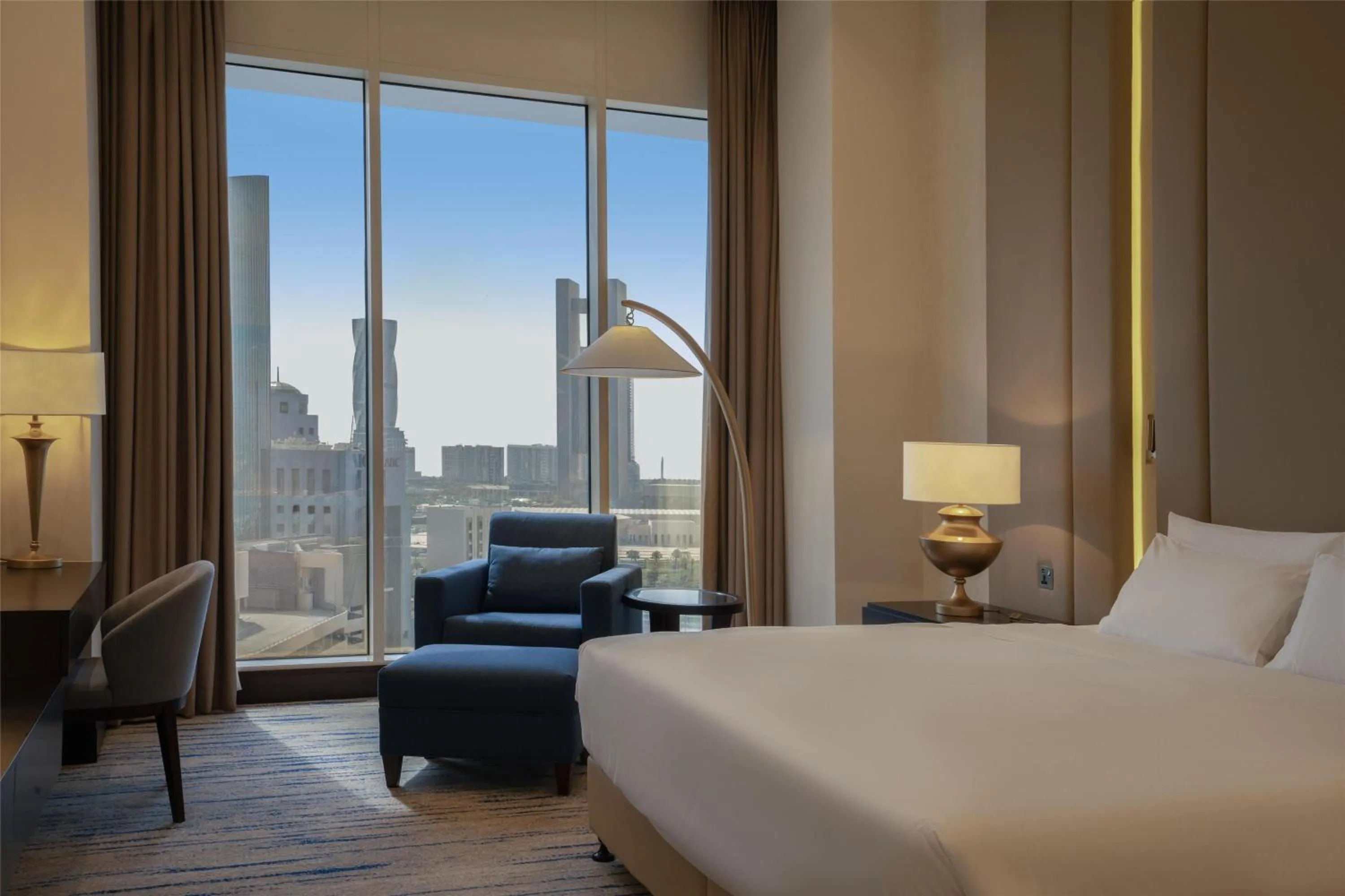 Photo of the whole room, Bed in The Diplomat Radisson Blu Hotel Residence & Spa