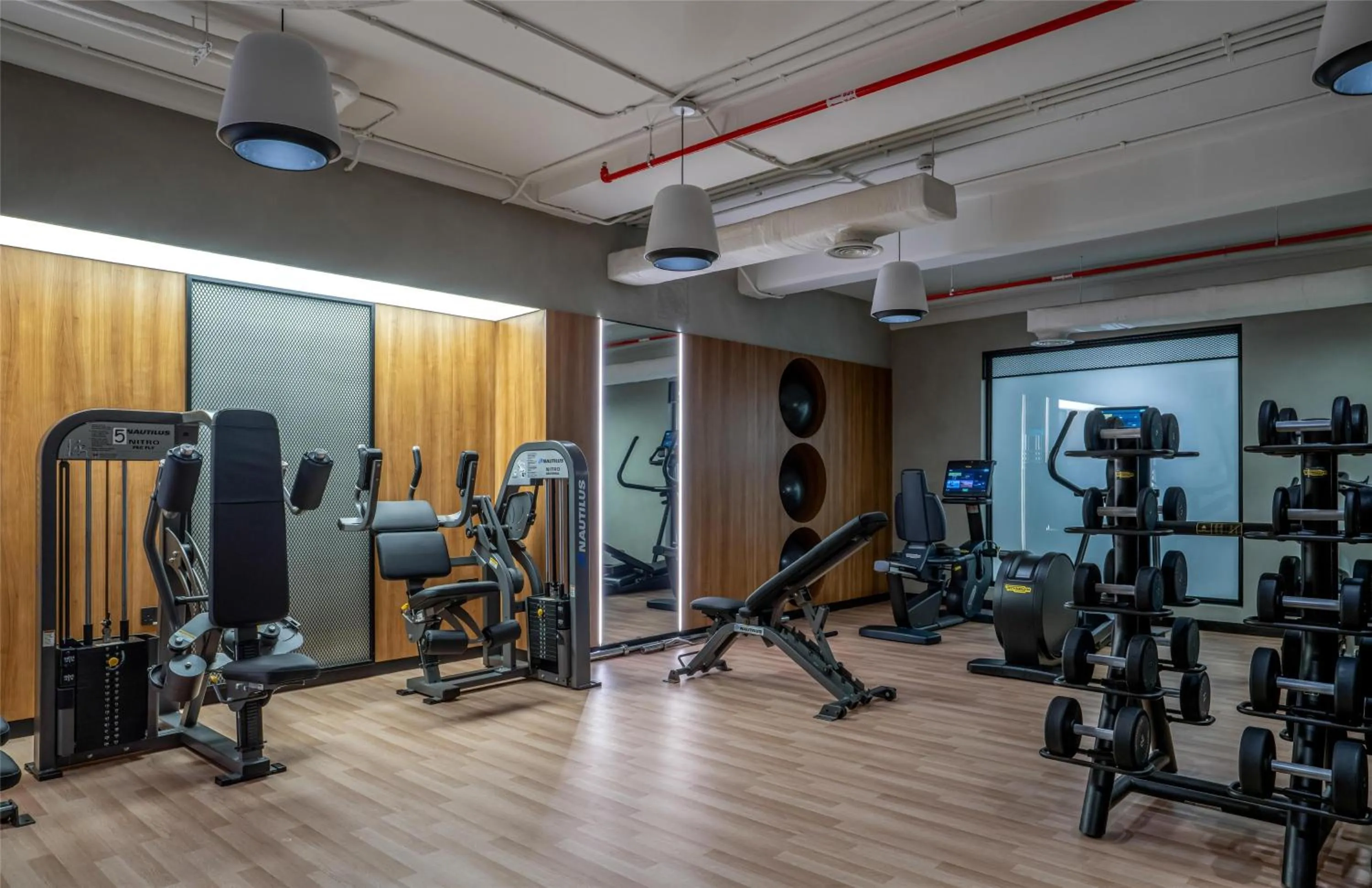 Fitness centre/facilities in The Diplomat Radisson Blu Hotel Residence & Spa