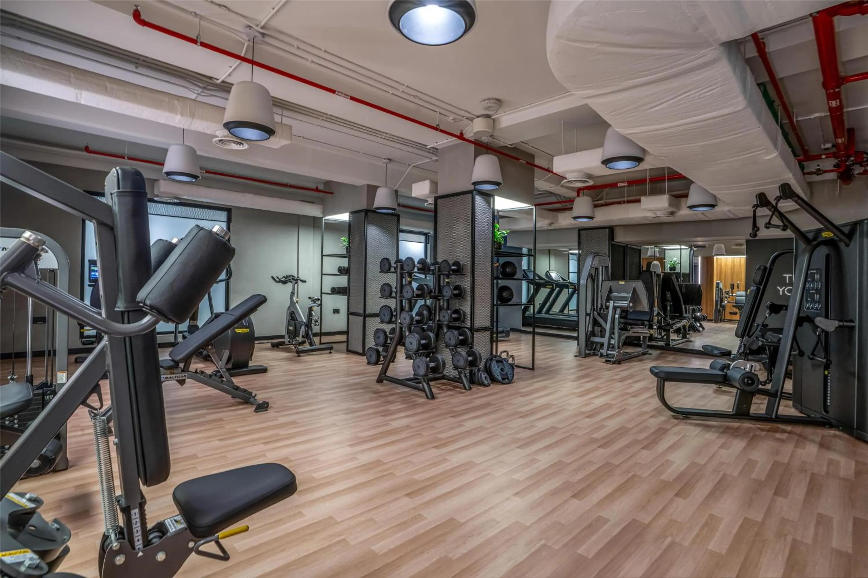Fitness centre/facilities in The Diplomat Radisson Blu Hotel Residence & Spa