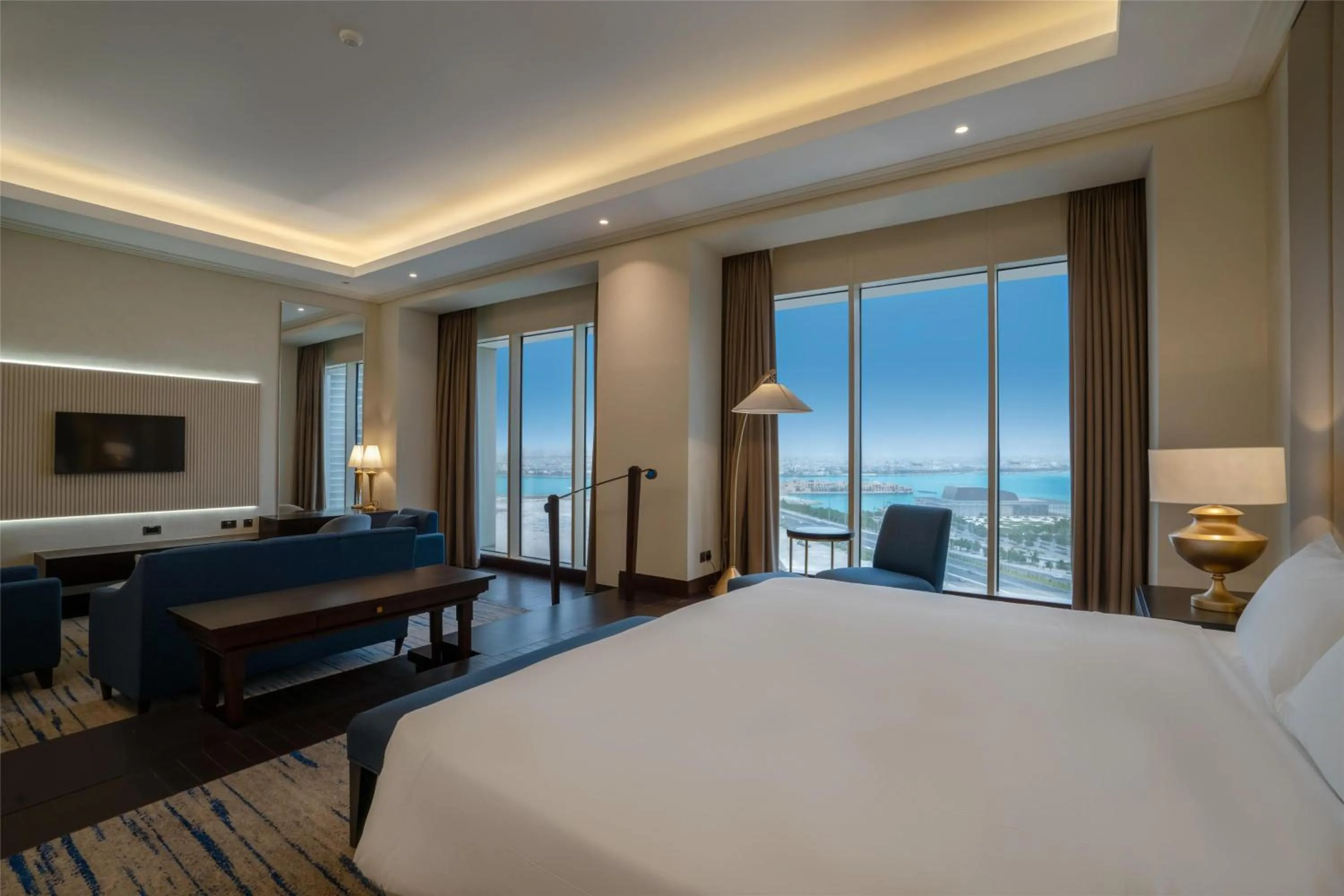 Photo of the whole room, Bed in The Diplomat Radisson Blu Hotel Residence & Spa