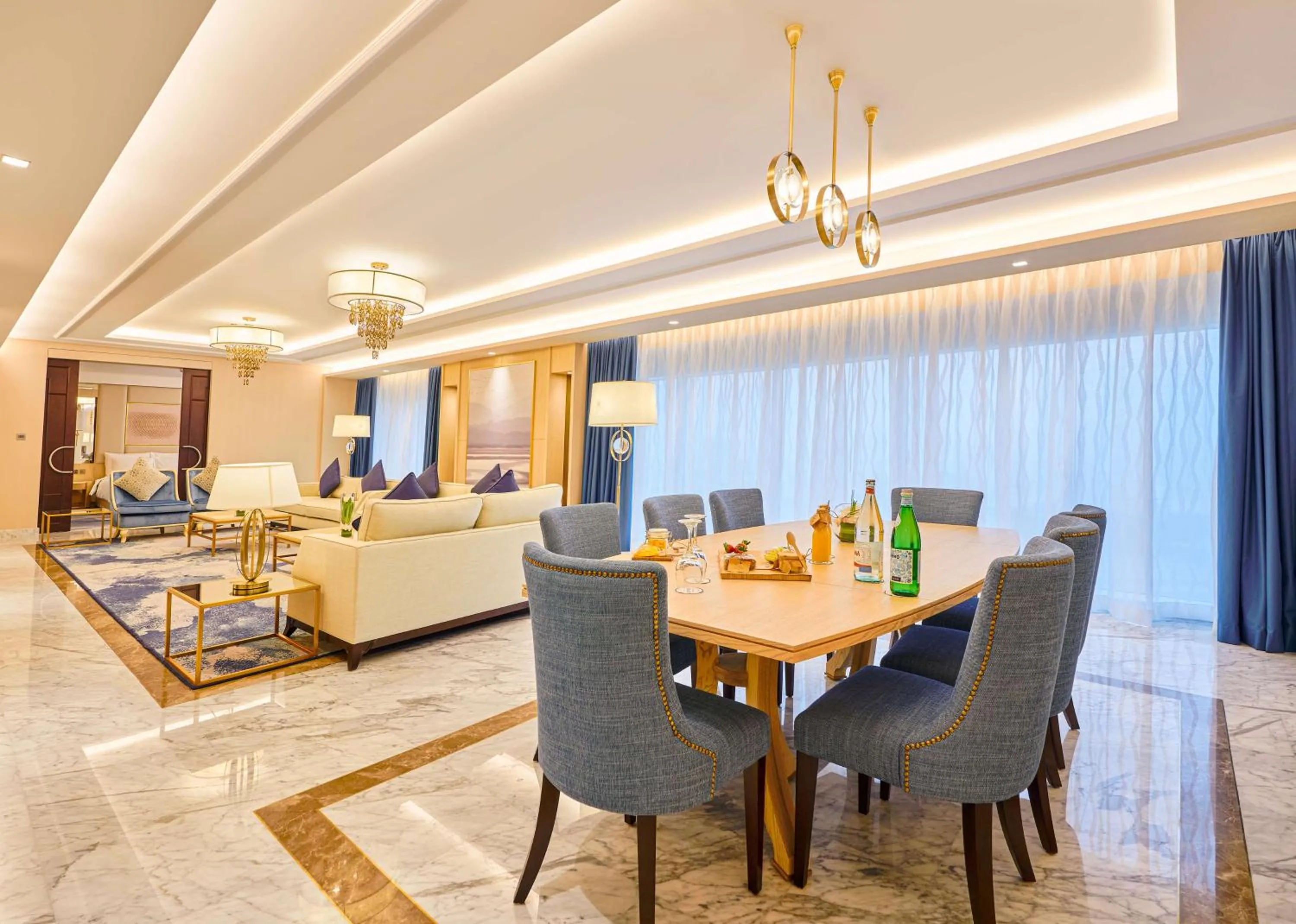 Photo of the whole room in The Diplomat Radisson Blu Hotel Residence & Spa