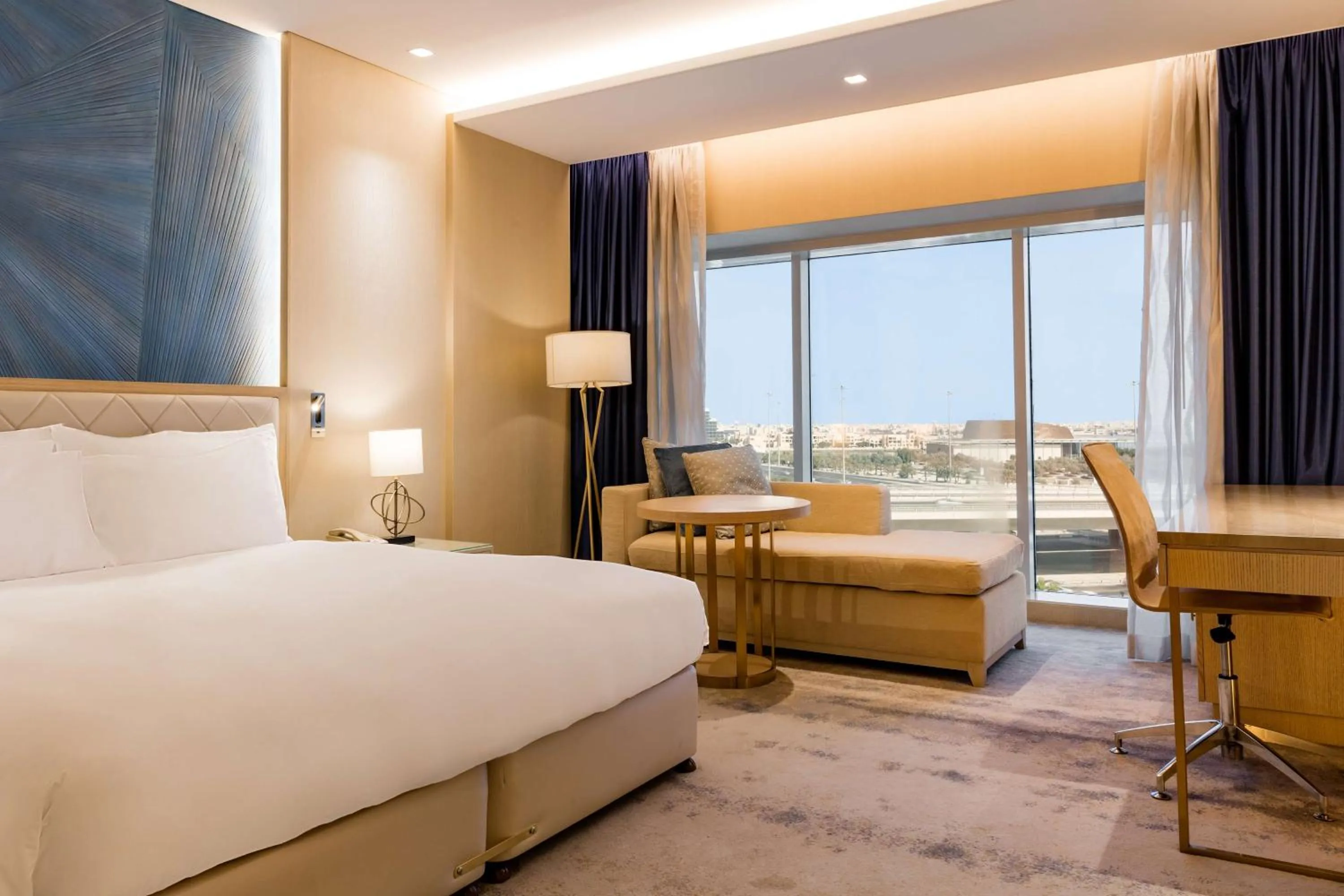 Spring, Bed in The Diplomat Radisson Blu Hotel Residence & Spa