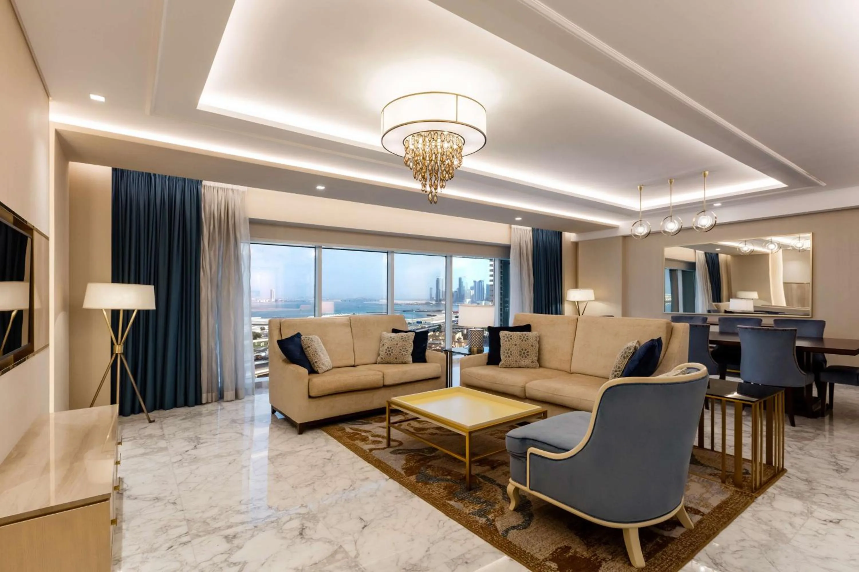 Restaurant/places to eat in The Diplomat Radisson Blu Hotel Residence & Spa