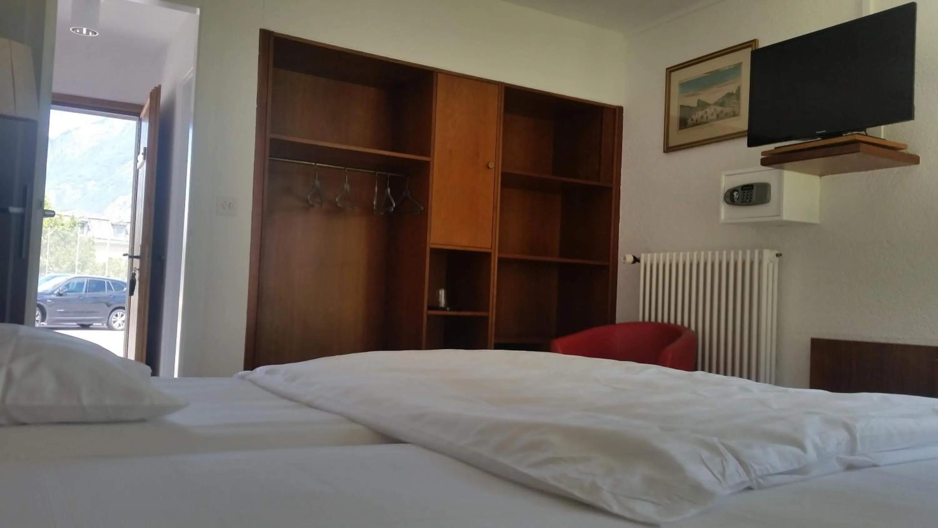 Bed in Motel des Sports Martigny