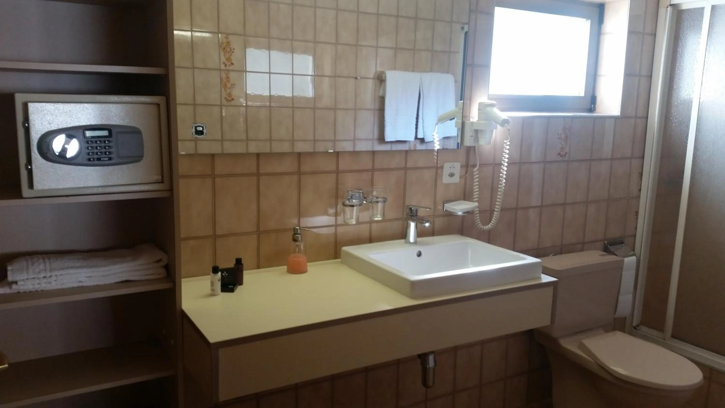 Shower in Motel des Sports Martigny