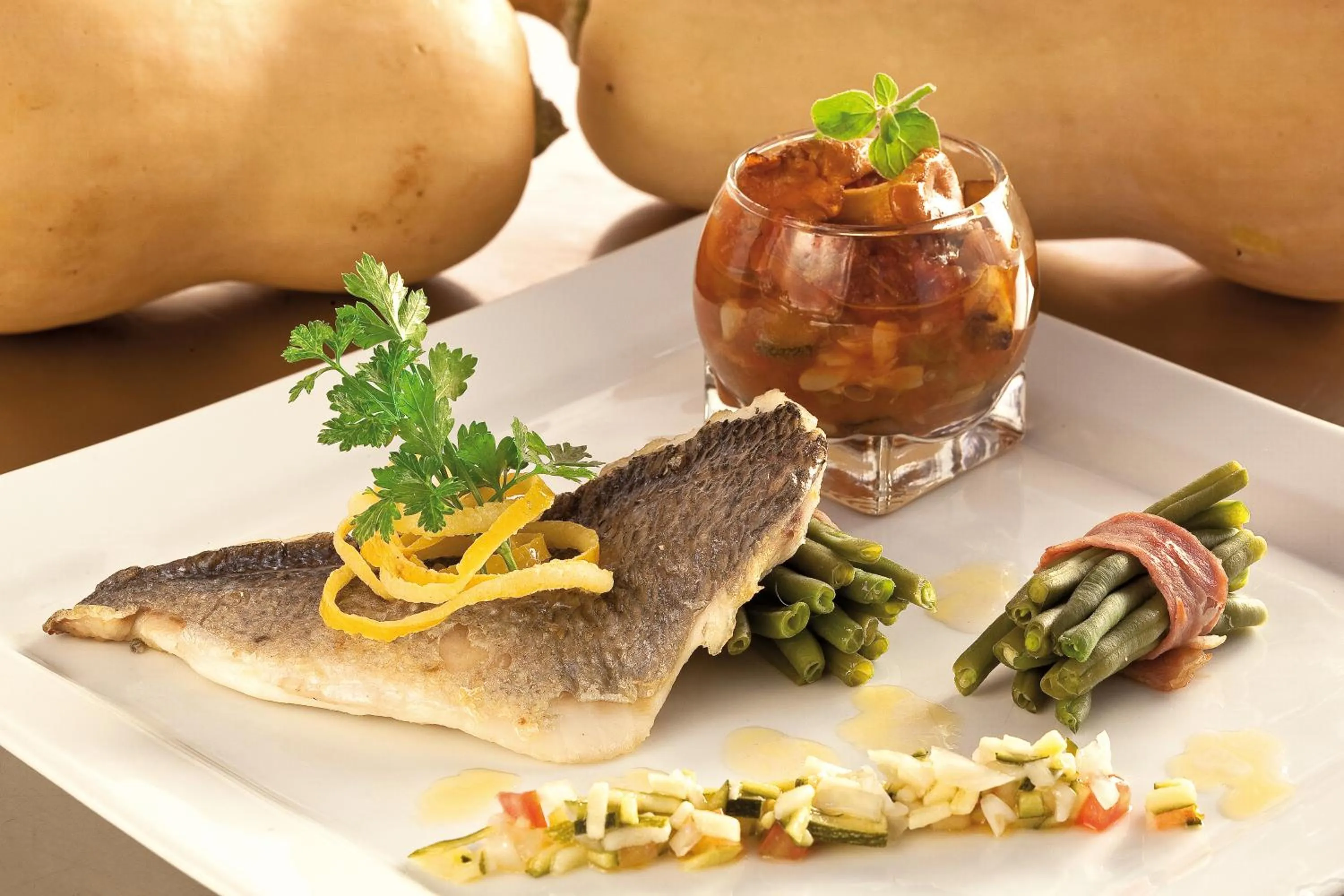 Food close-up in Logis Hôtel Restaurant Azalées