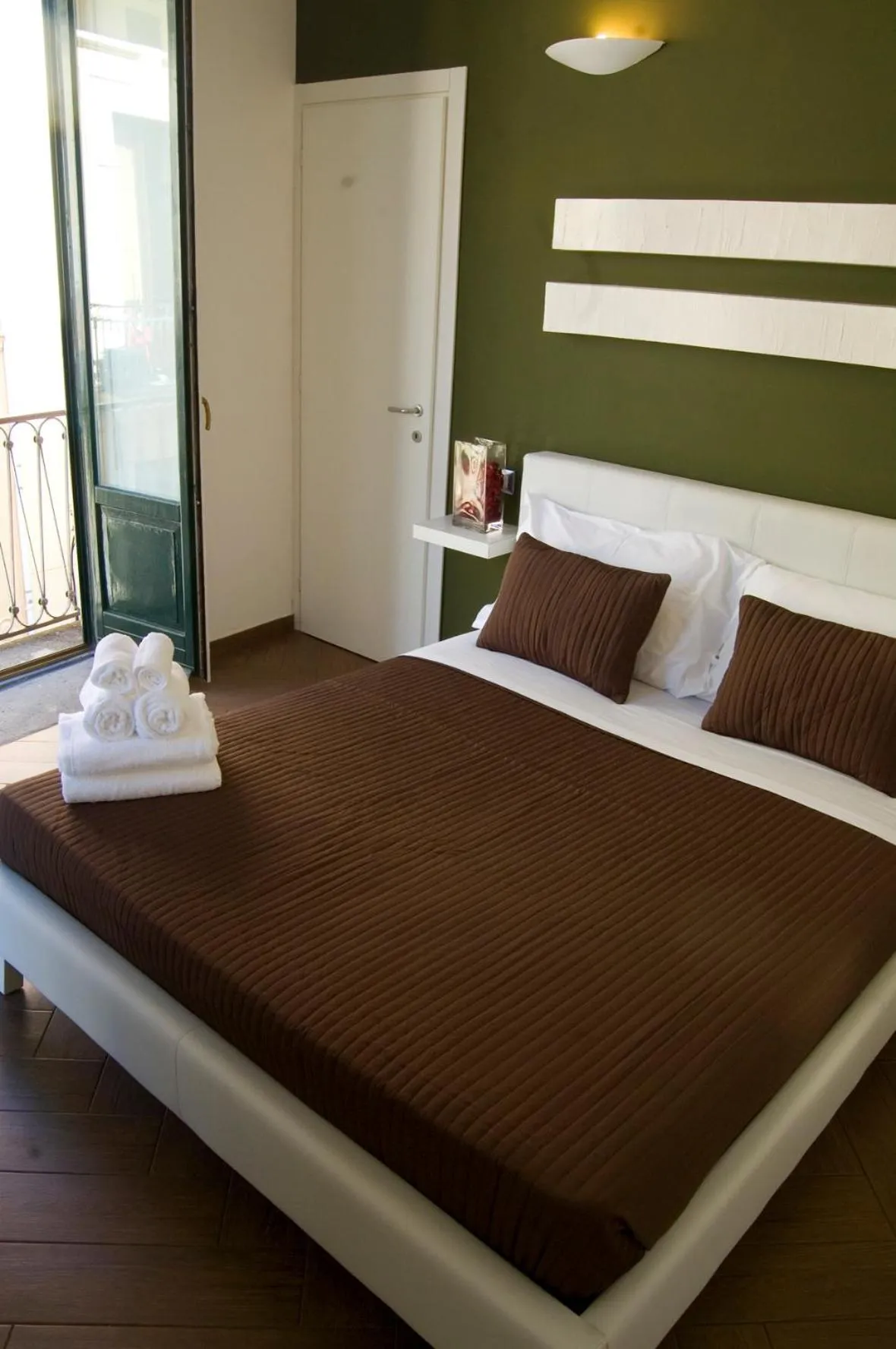 Bed in Palazzo della Poesia Casa Vacanze