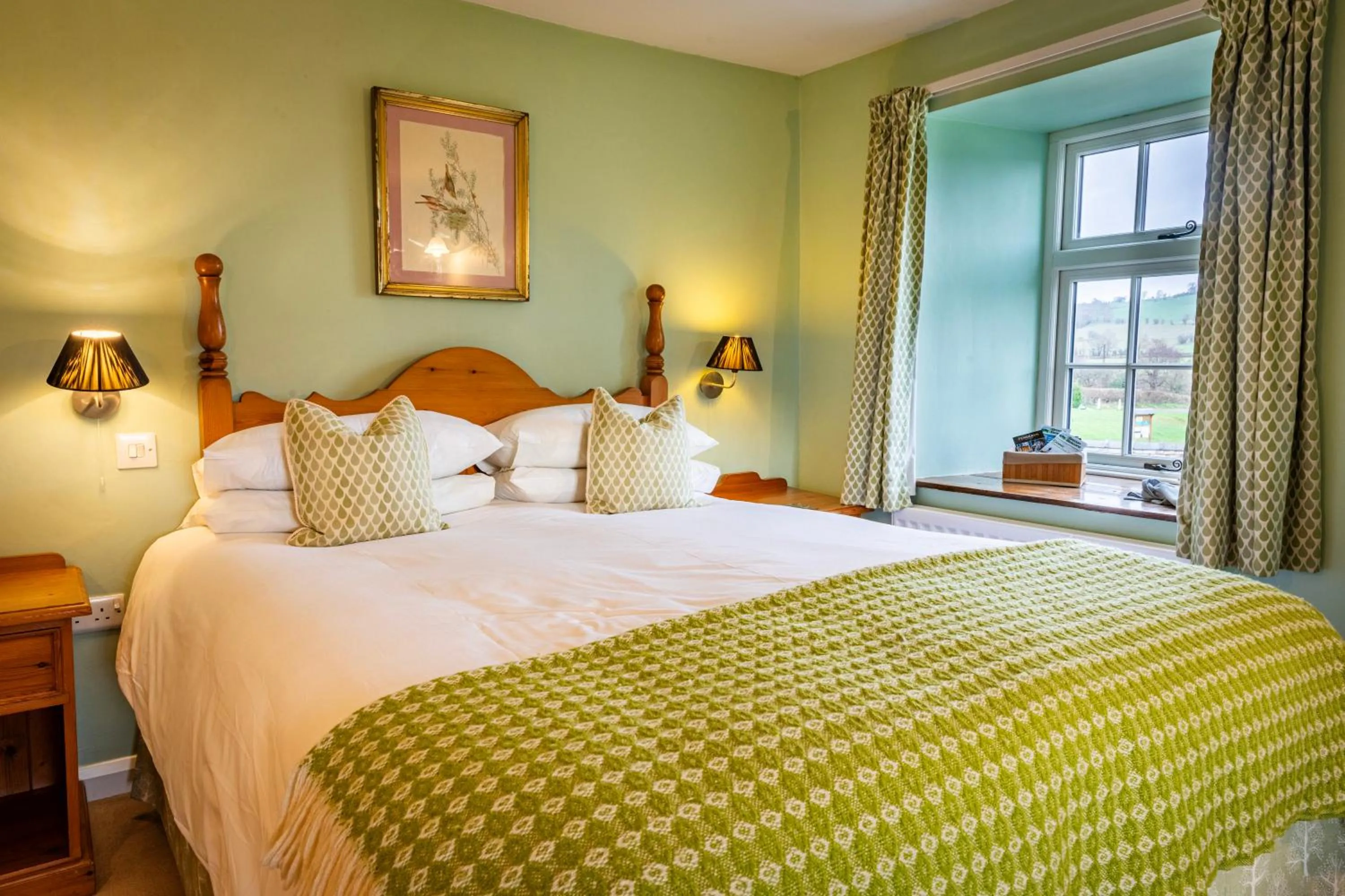 Bedroom, Bed in Ty Newydd B&B