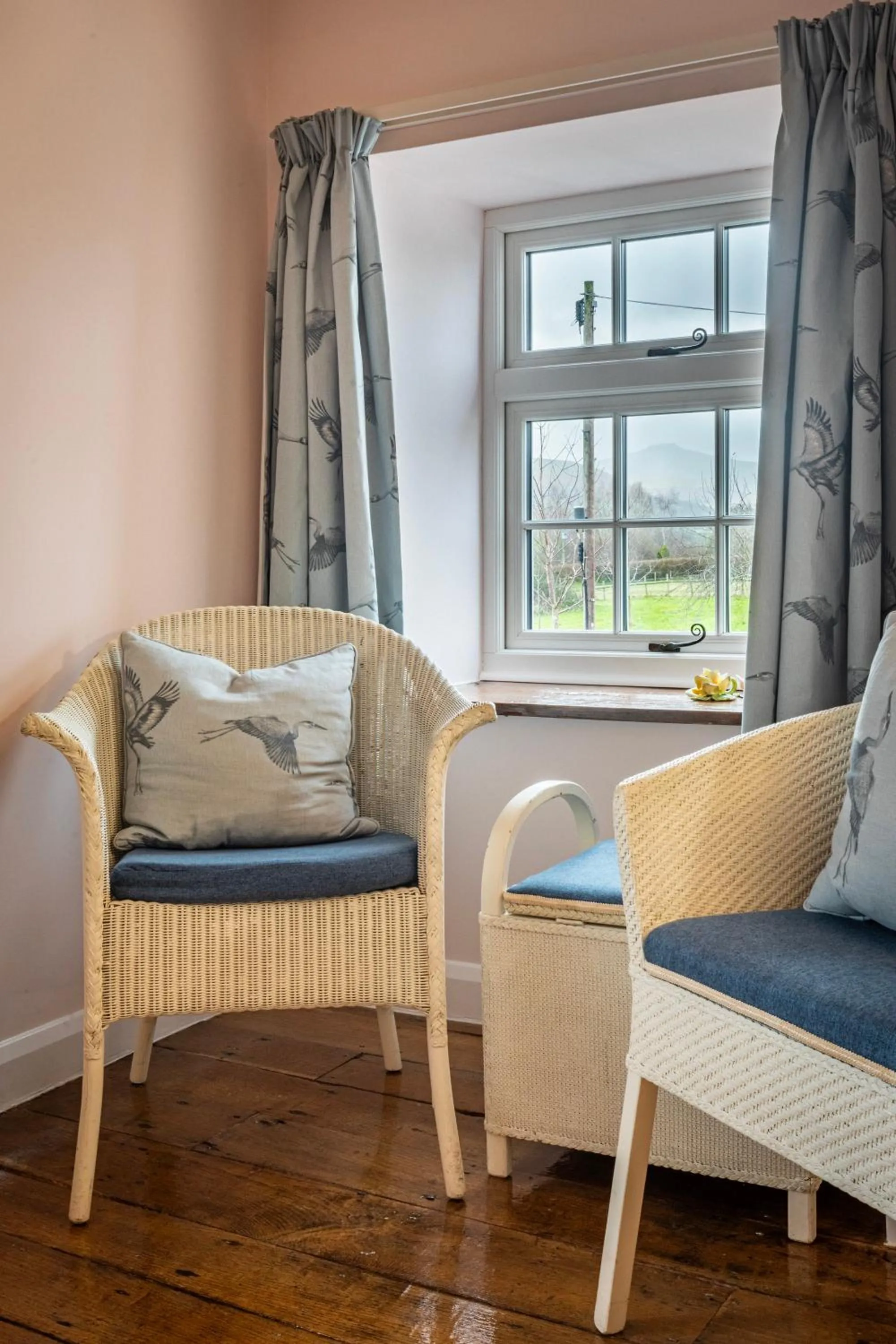 Seating area in Ty Newydd B&B