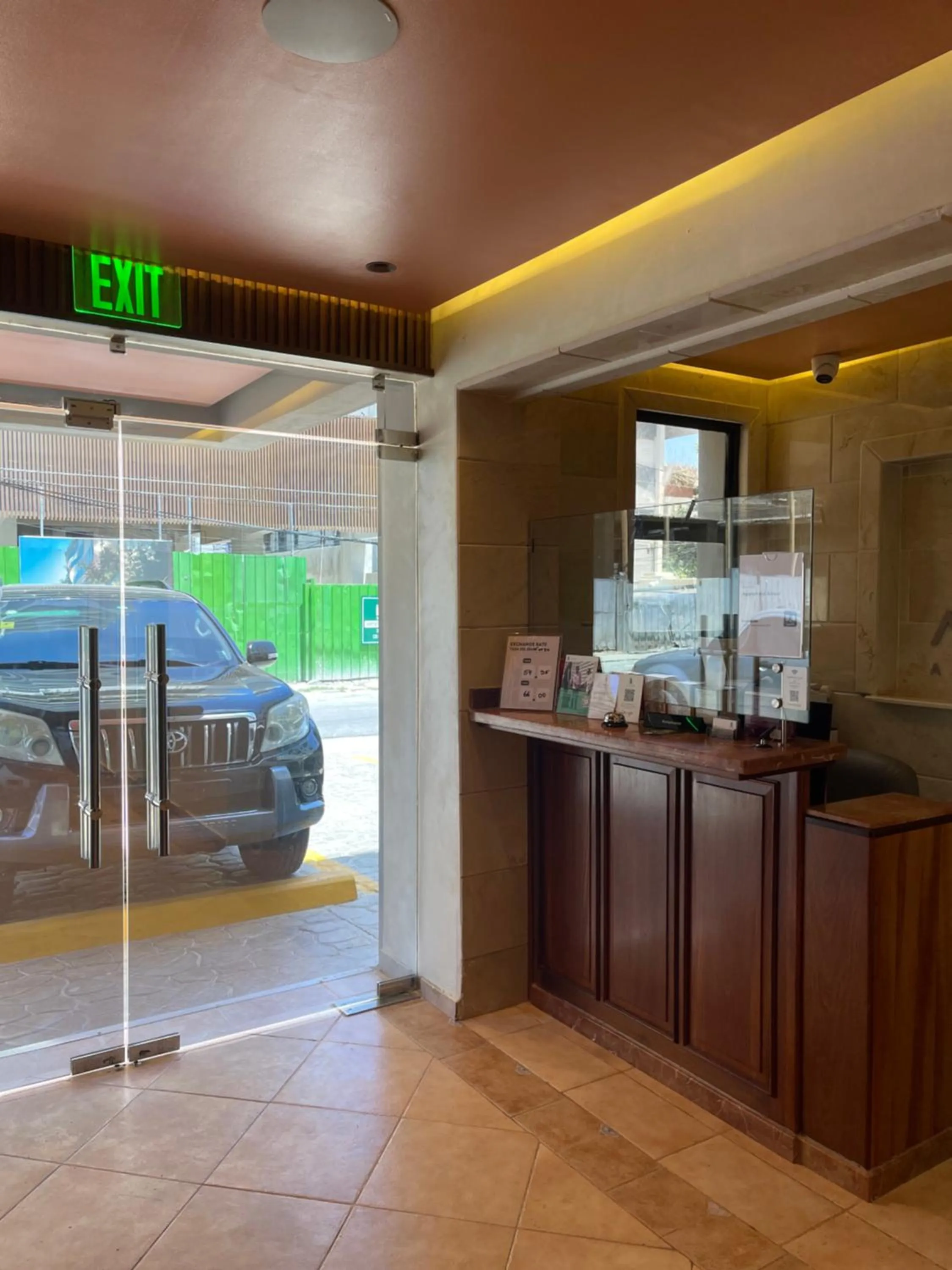 Lobby or reception in Apartahotel Alvear