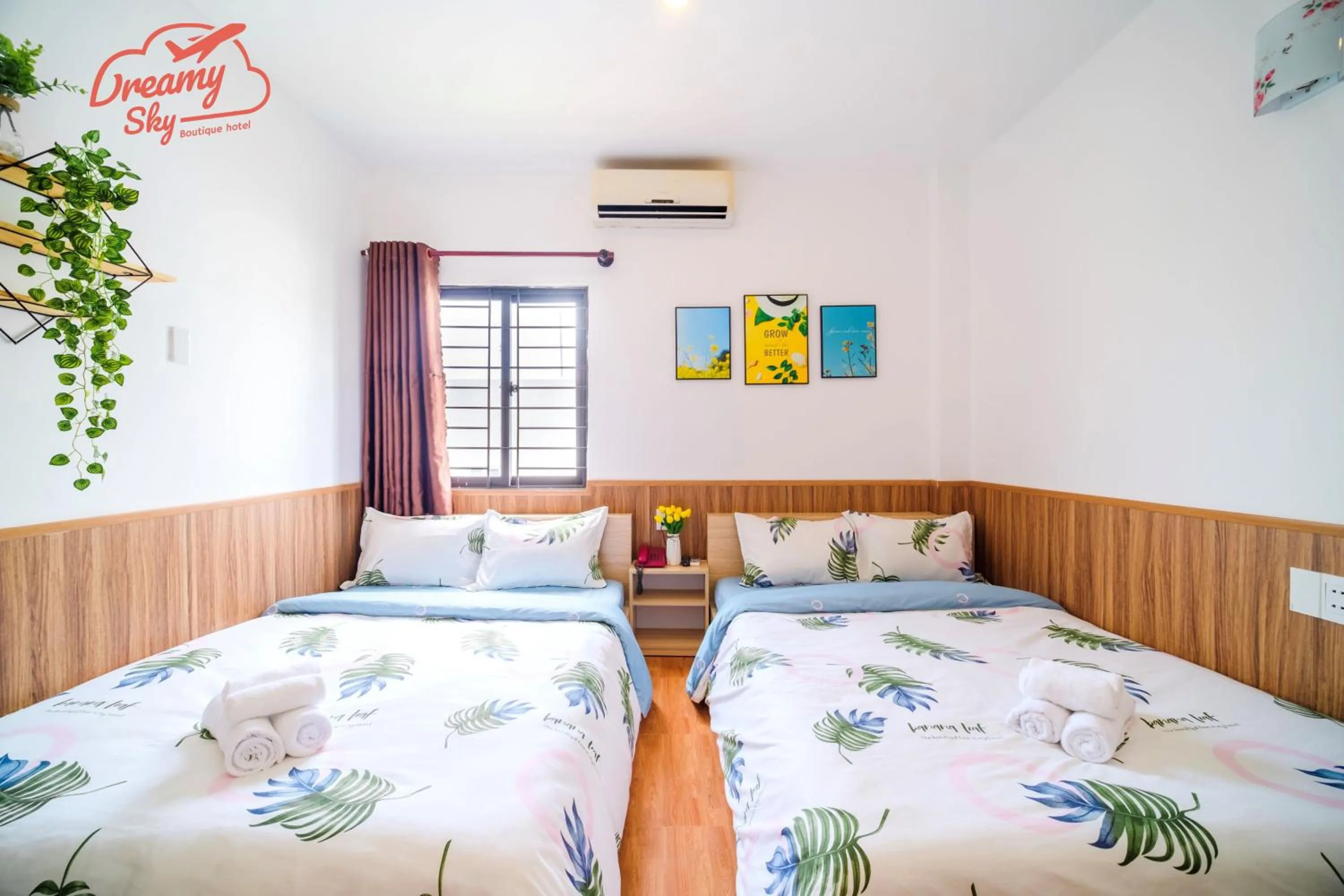 Bed in Dreamy Sky - Airport View Boutique Hotel