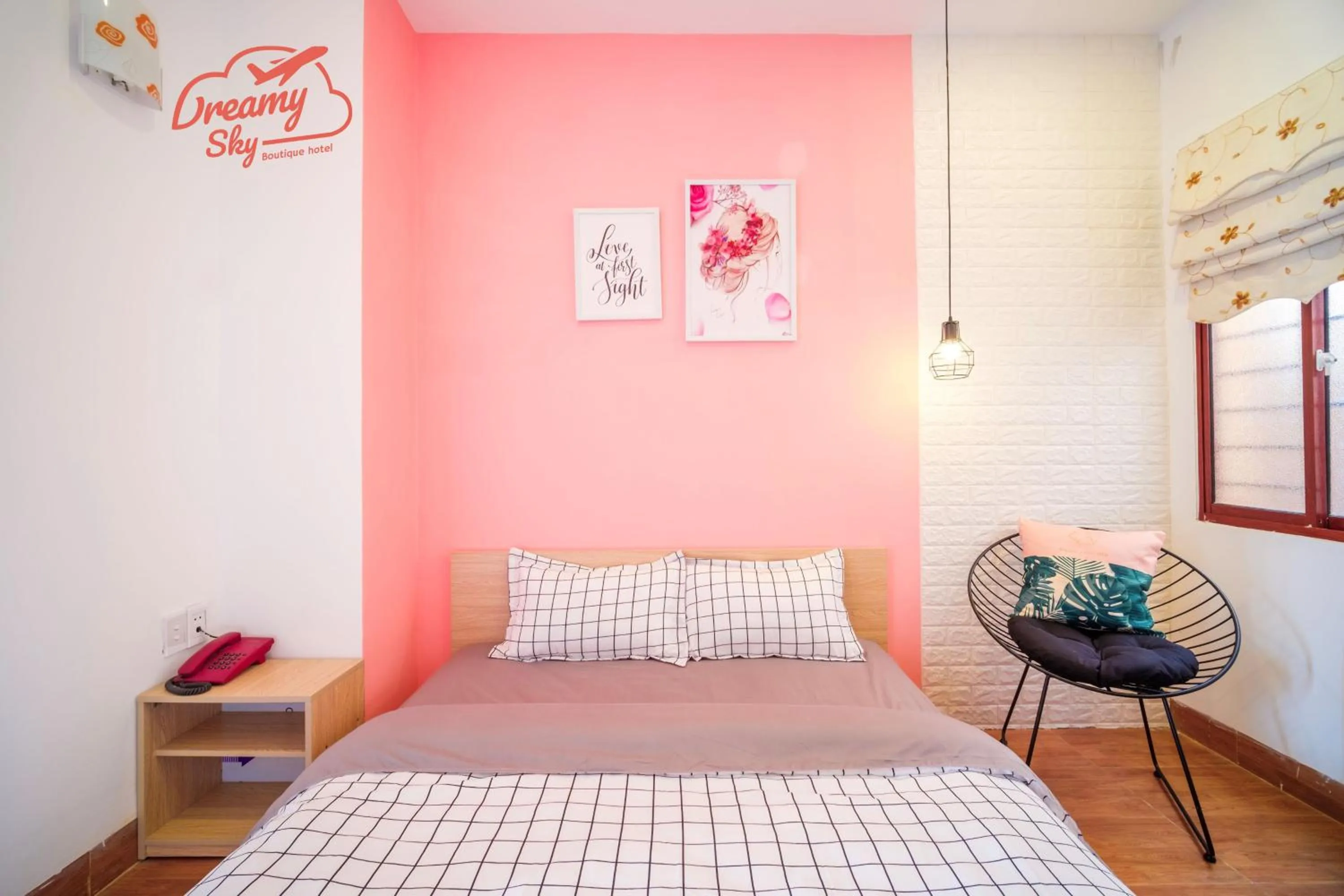 Bedroom, Bed in Dreamy Sky - Airport View Boutique Hotel