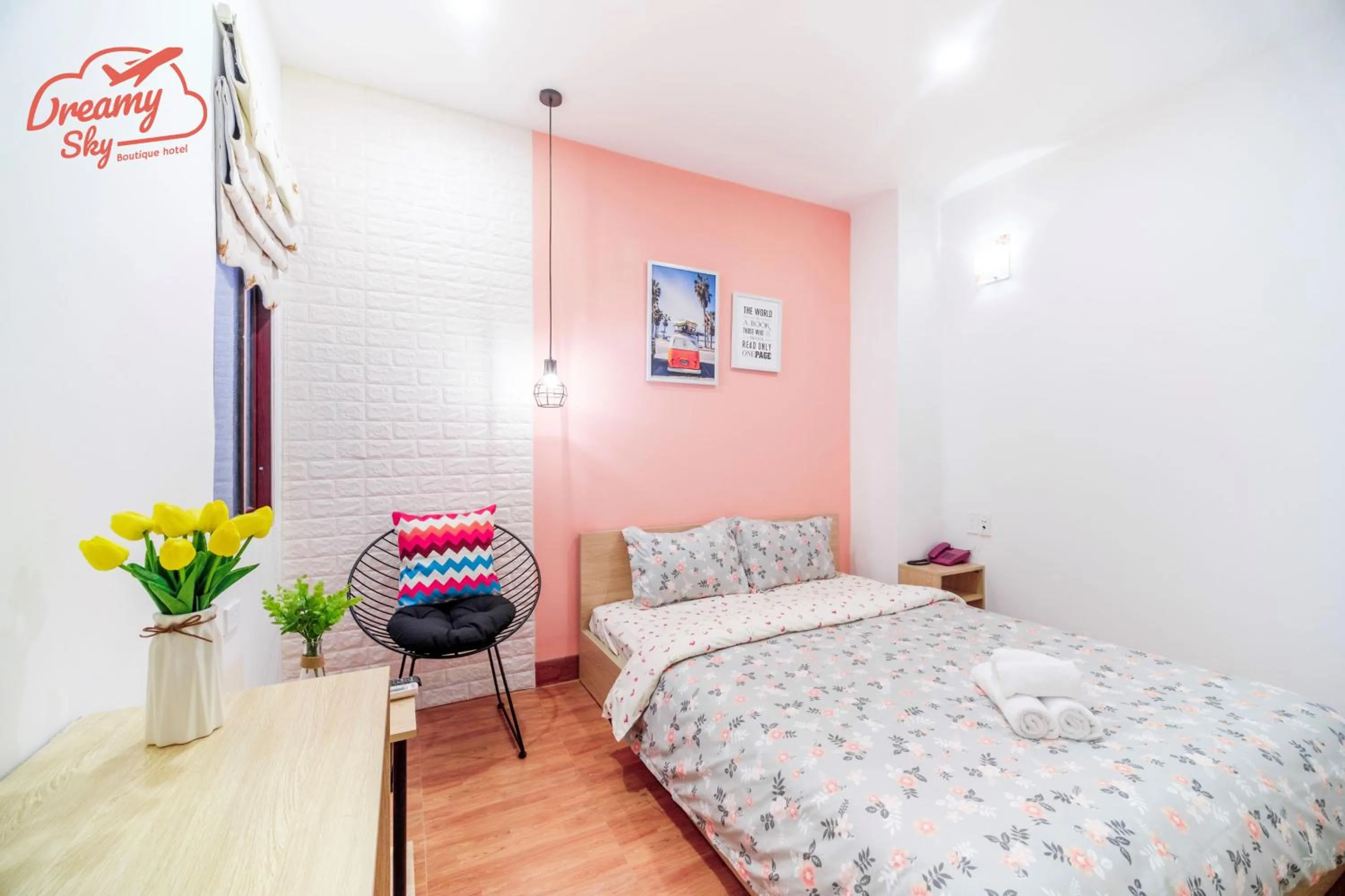 Bed in Dreamy Sky - Airport View Boutique Hotel