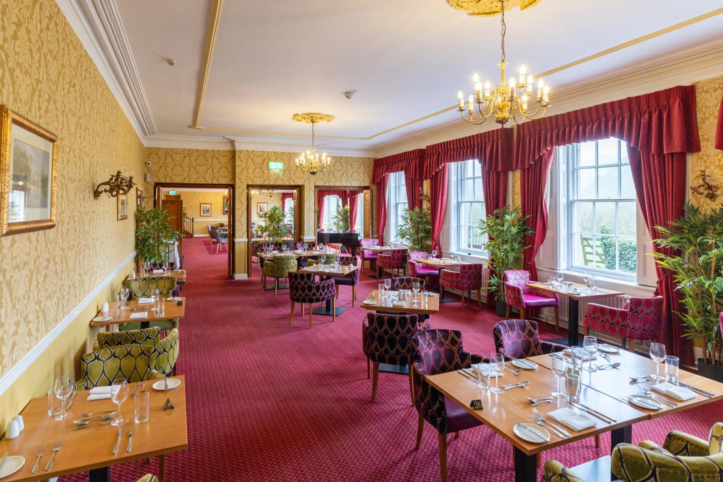 Restaurant/places to eat in The Izaak Walton Country House Hotel - Dovedale
