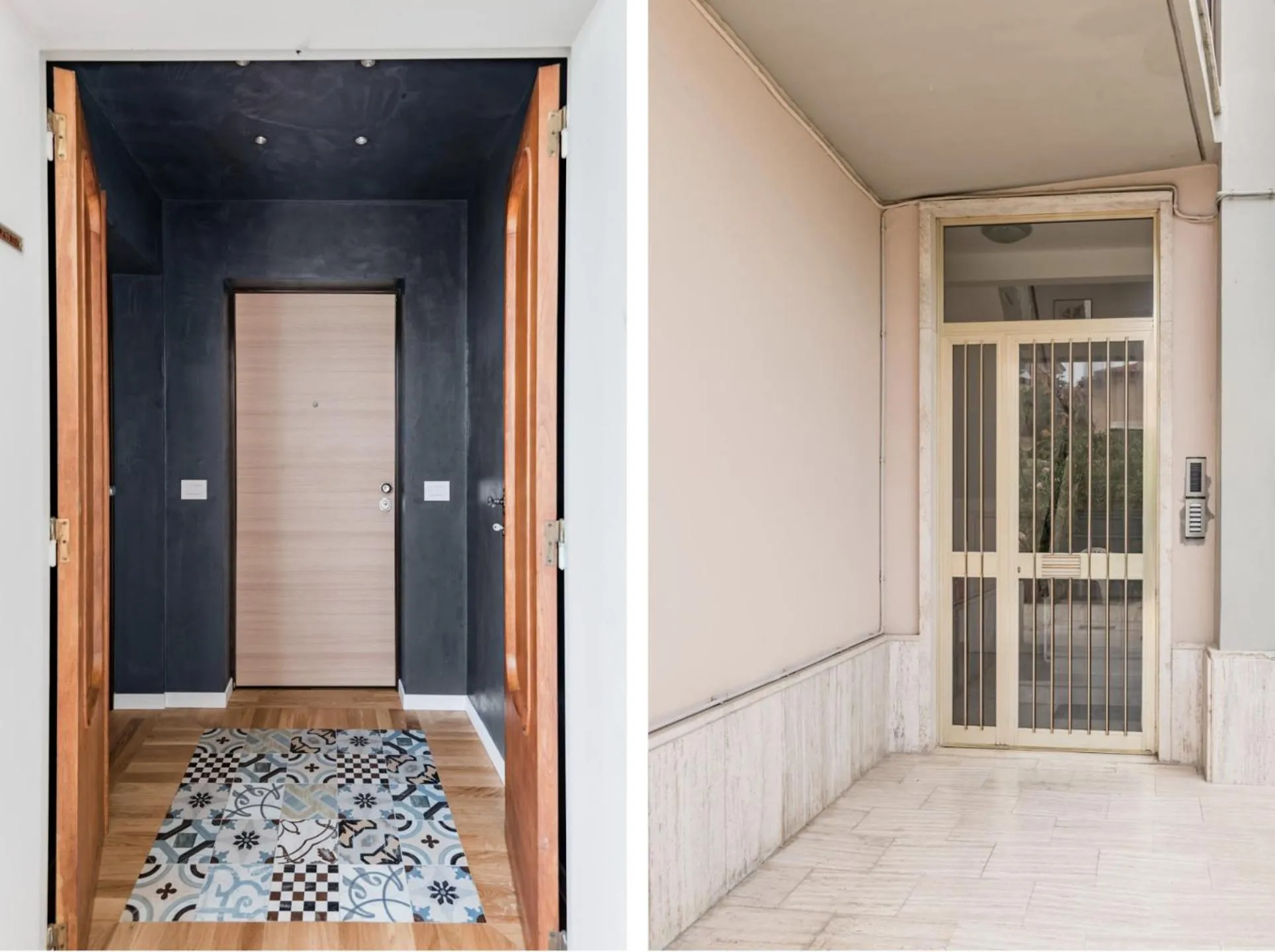 Facade/entrance in Casa Patrizi