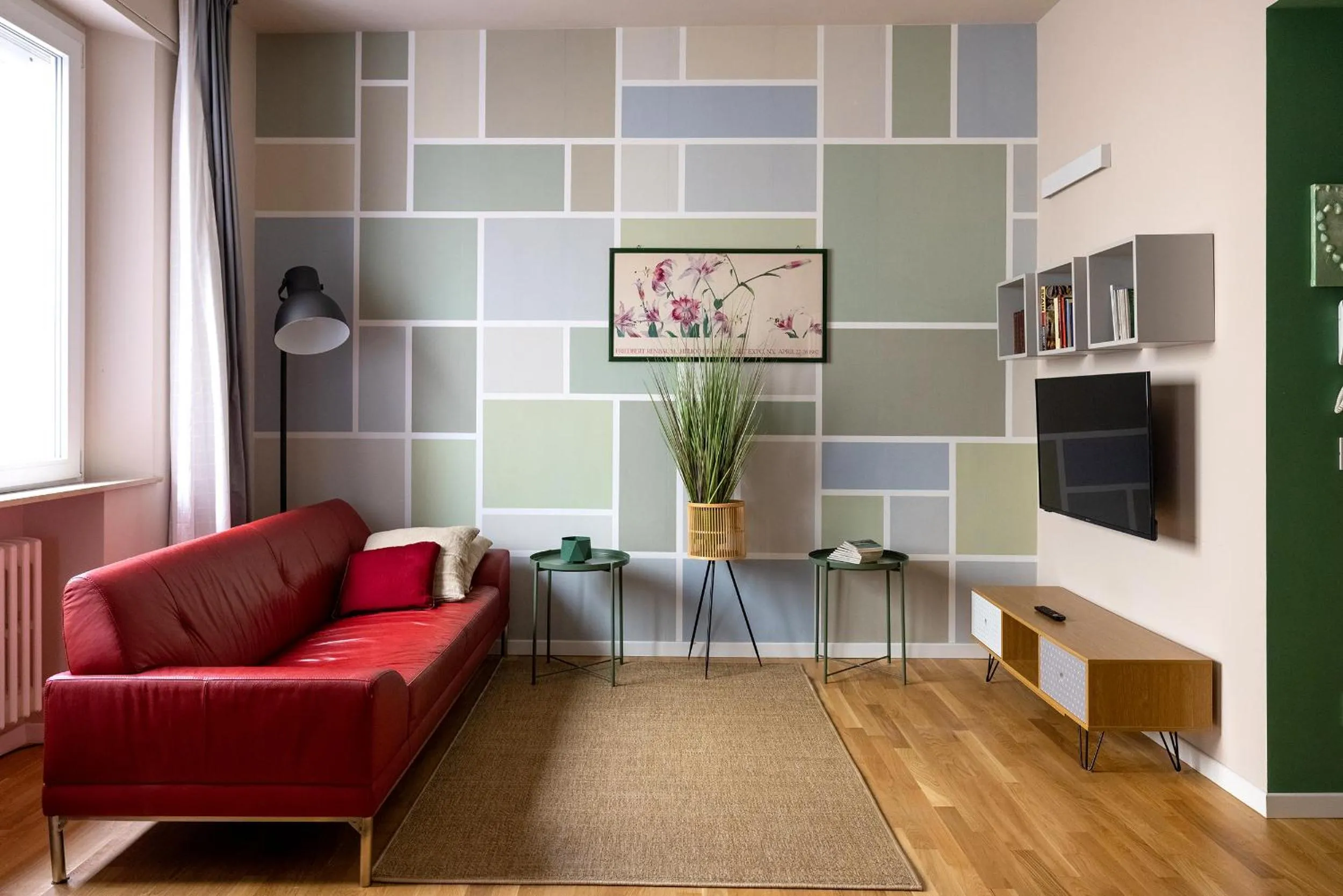 Living room in Casa Patrizi