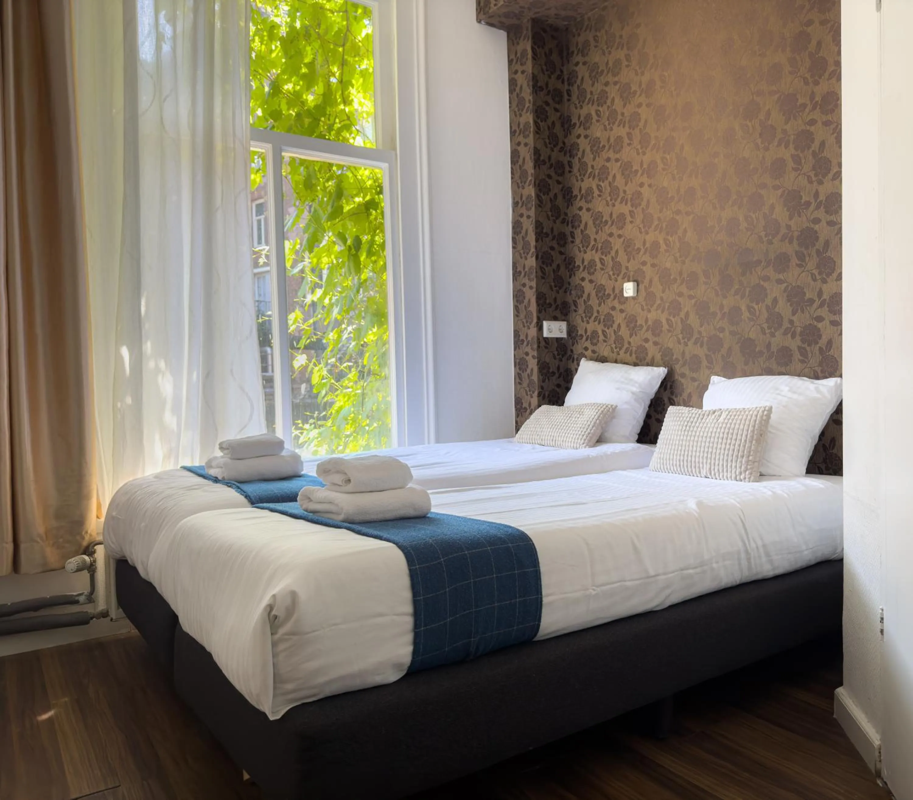 Bedroom, Bed in Hotel Amsterdam Inn