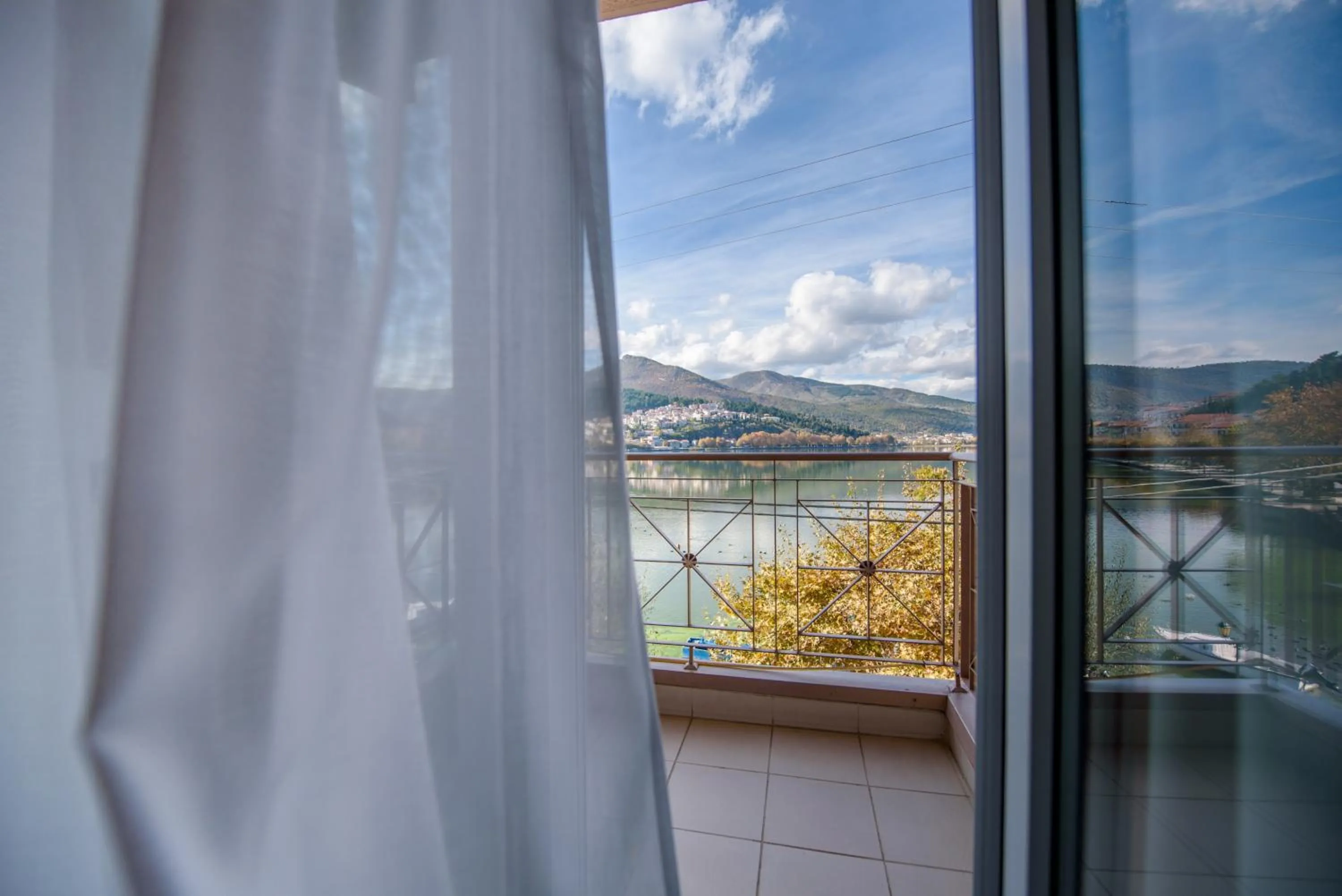 Lake view in Hotel Kastoria in Kastoria City