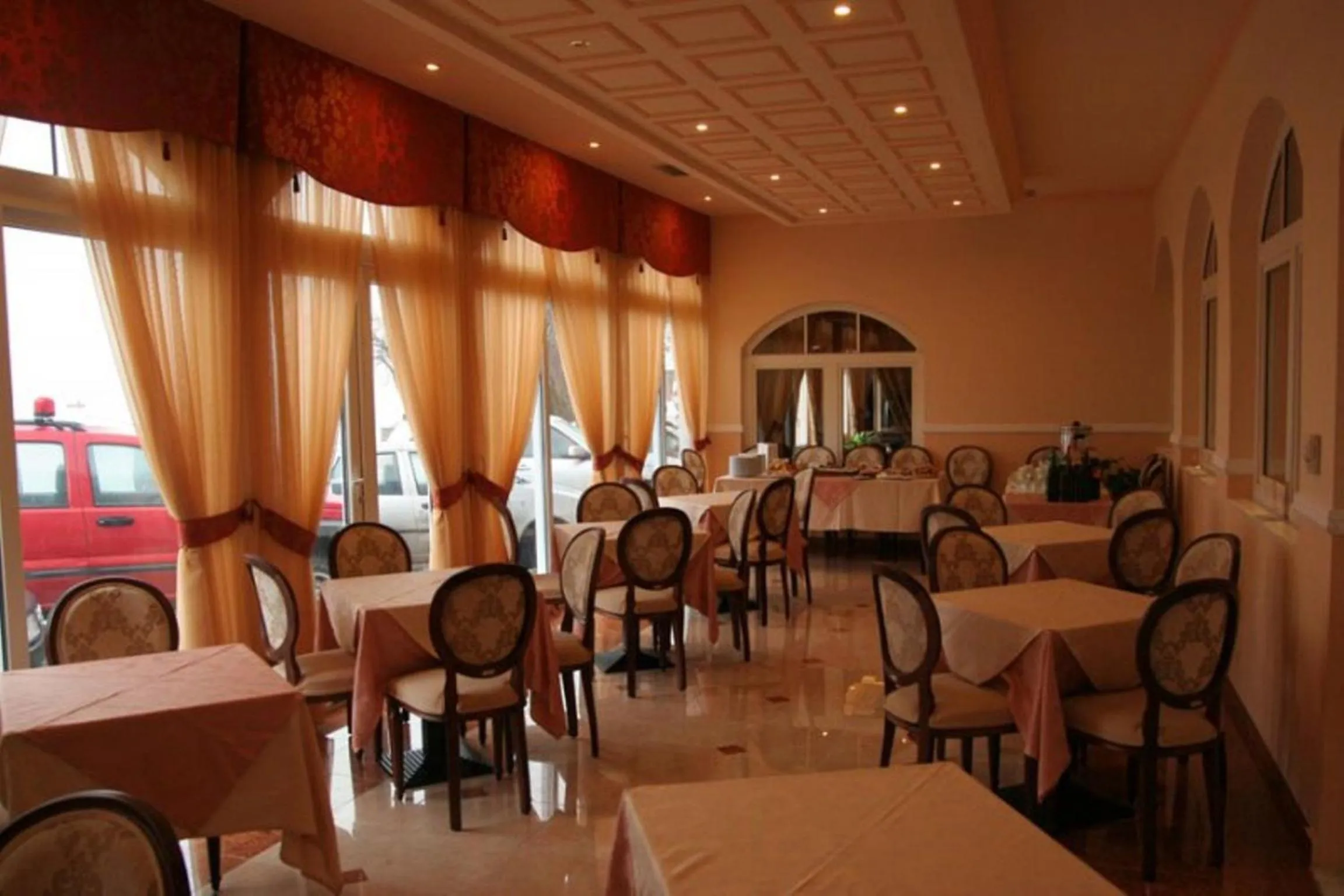 Bed in Hotel Kastoria in Kastoria City